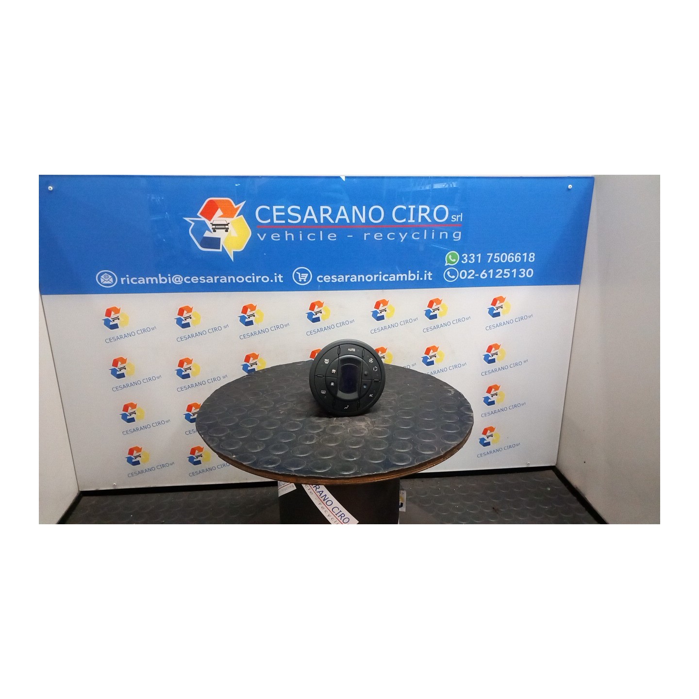 BLOCCO COMANDO CLIMATIZZAZIONE P.ANTERIORE SX. 034 RENAULT ESPACE 4A SERIE (03/06-03/15) F4RU7 8200367333