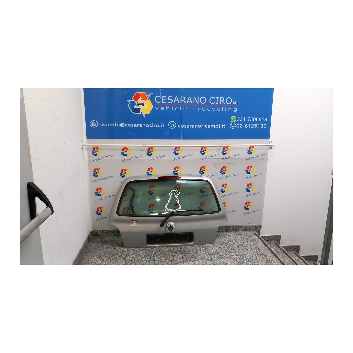 PORTELLO POST. -09/04 044 RENAULT TWINGO 1A SERIE (08/98-09/07) D7FF7 7751475414
