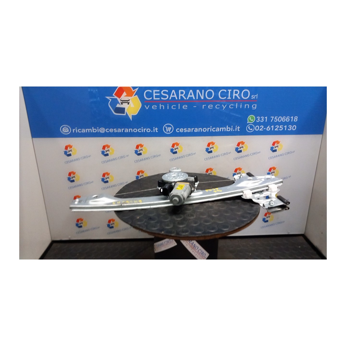 ALZACRISTALLO ELETTR. PORTA POST. DX. 068 CHEVROLET (DAEWOO) ORLANDO (J309) (11/10-) Z20D1 95021797