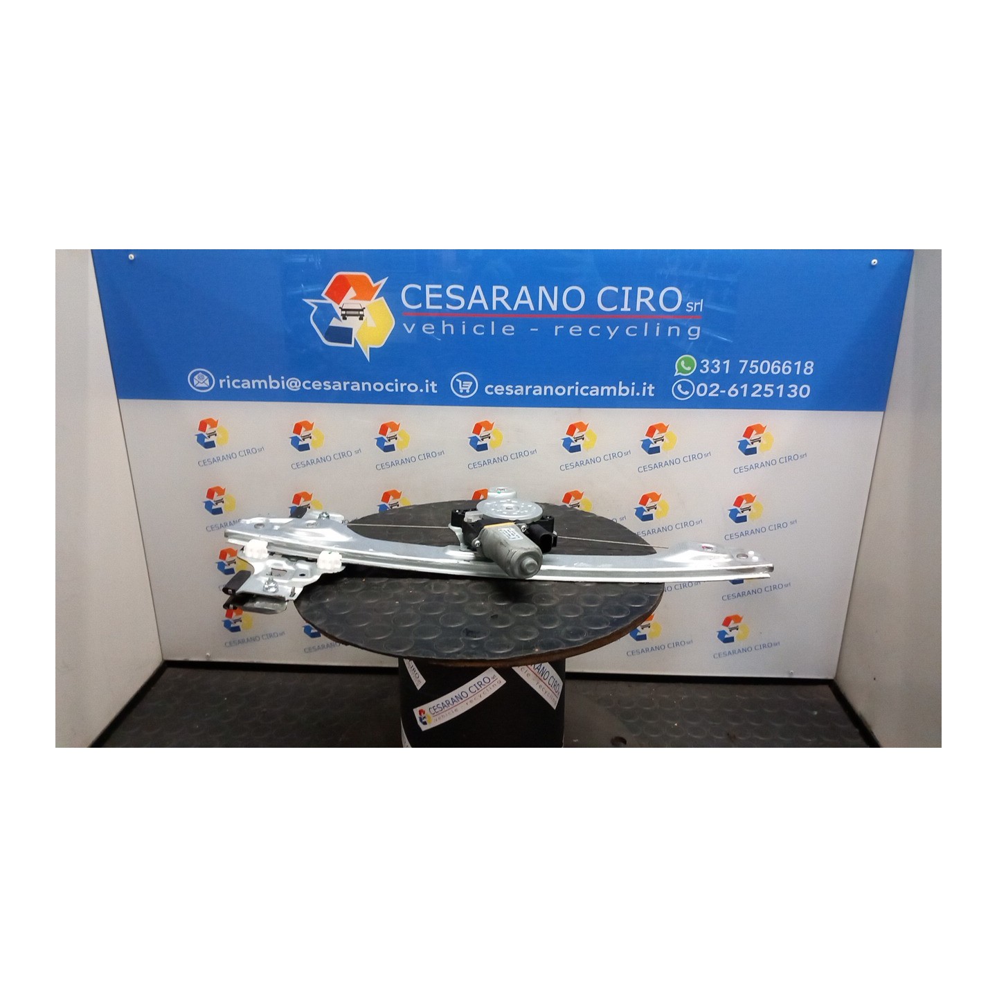 ALZACRISTALLO ELETTR. PORTA POST. SX. 069 CHEVROLET (DAEWOO) ORLANDO (J309) (11/10-) Z20D1 95021796