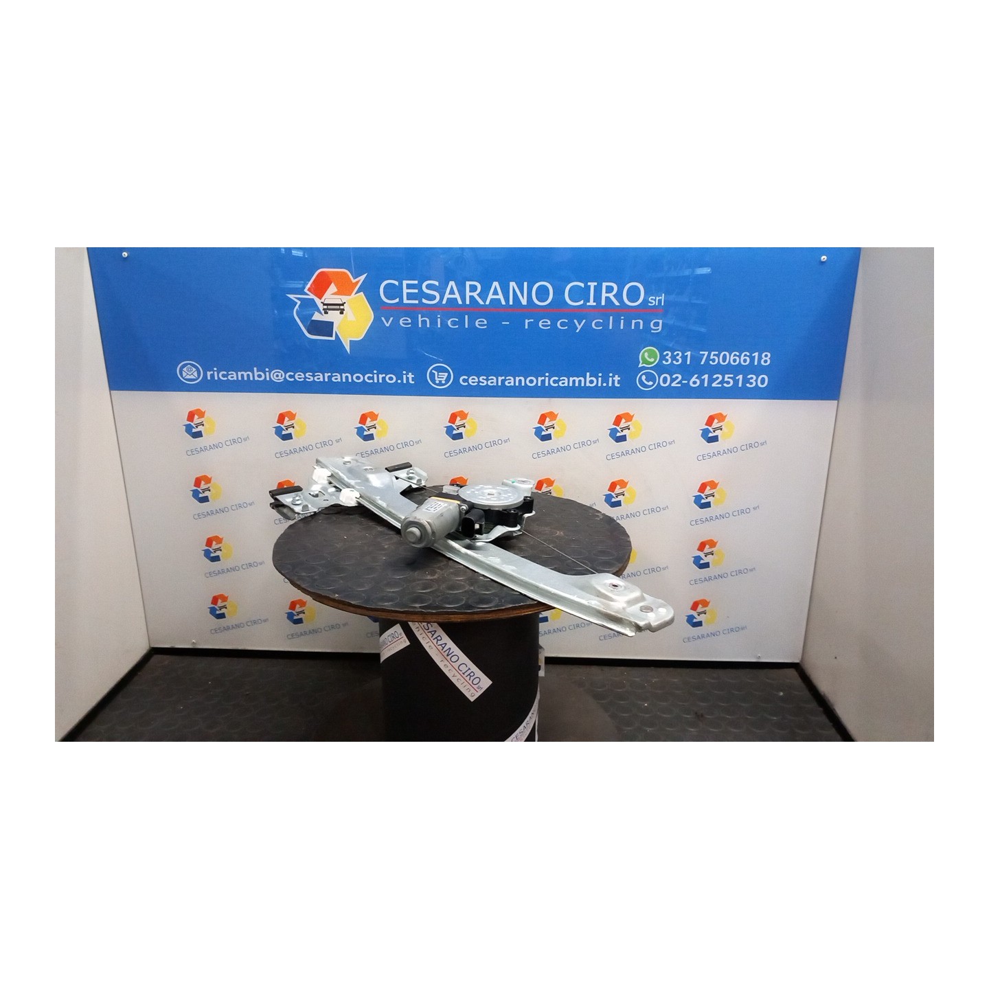 ALZACRISTALLO ELETTR. PORTA POST. SX. 069 CHEVROLET (DAEWOO) ORLANDO (J309) (11/10-) Z20D1 95021796