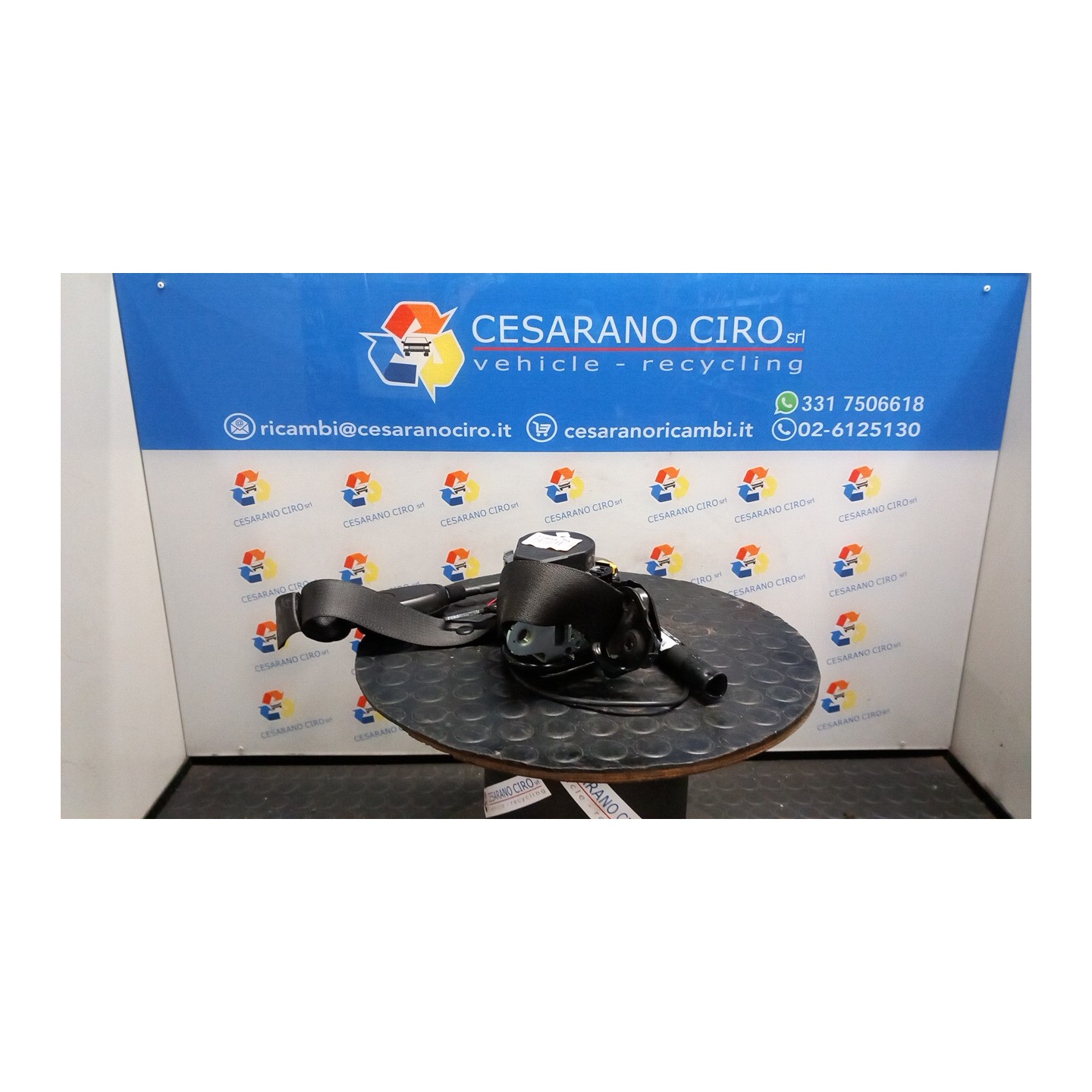 CINTURA DI SICUREZZA ANT. SX. 073 CHEVROLET (DAEWOO) ORLANDO (J309) (11/10-) Z20D1 13297084