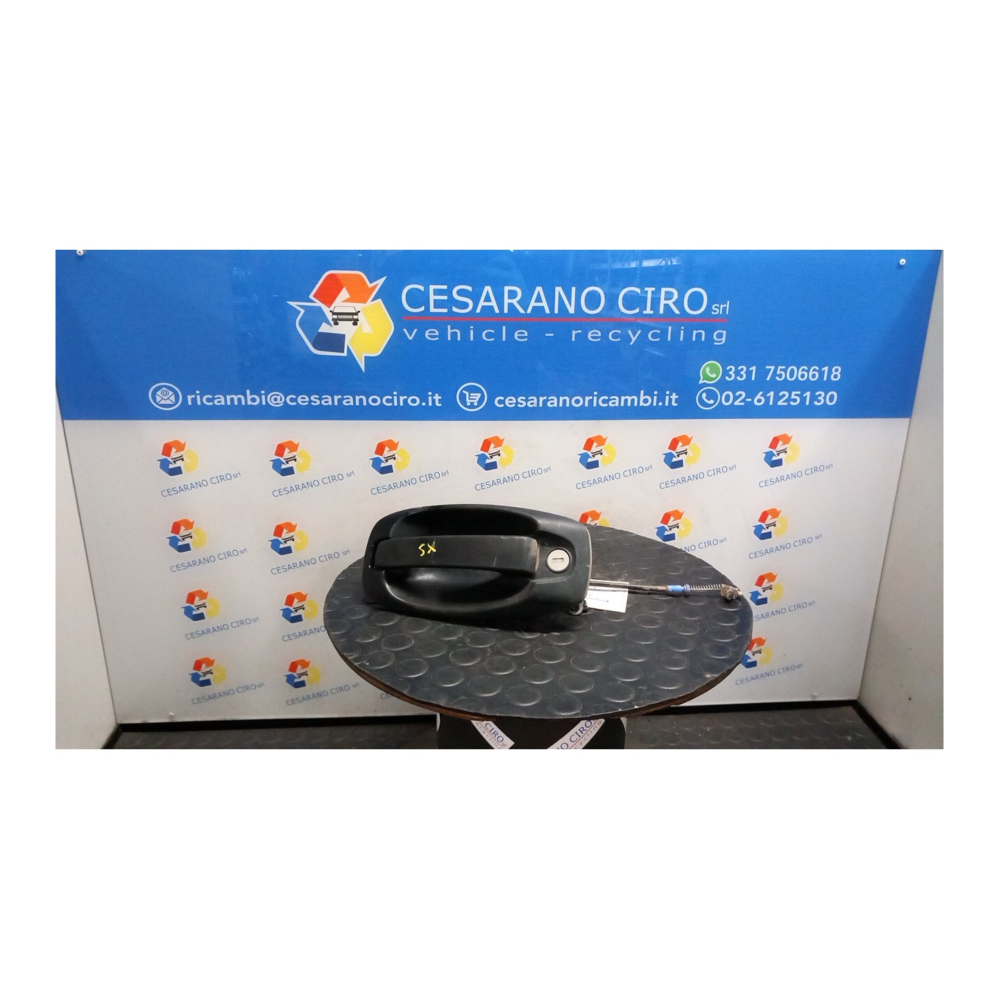 MANIGLIA PORTA ANT. SX. 089 FIAT FIORINO (3N) (10/07-04/16) 199A9000 735507860
