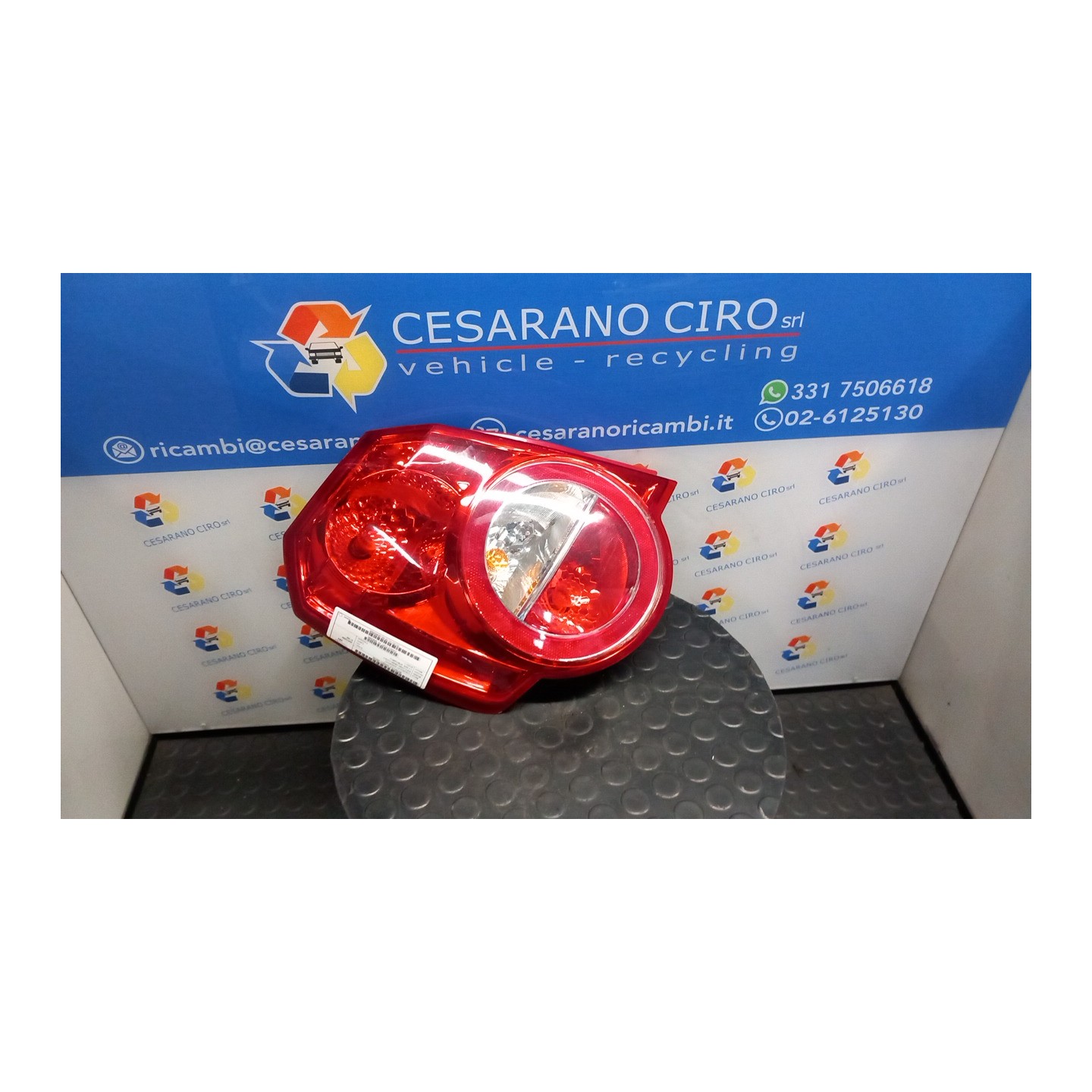 FANALE POST. SX. 100 CHEVROLET (DAEWOO) AVEO (T250) (06/08-11/12) B12D1 95952066