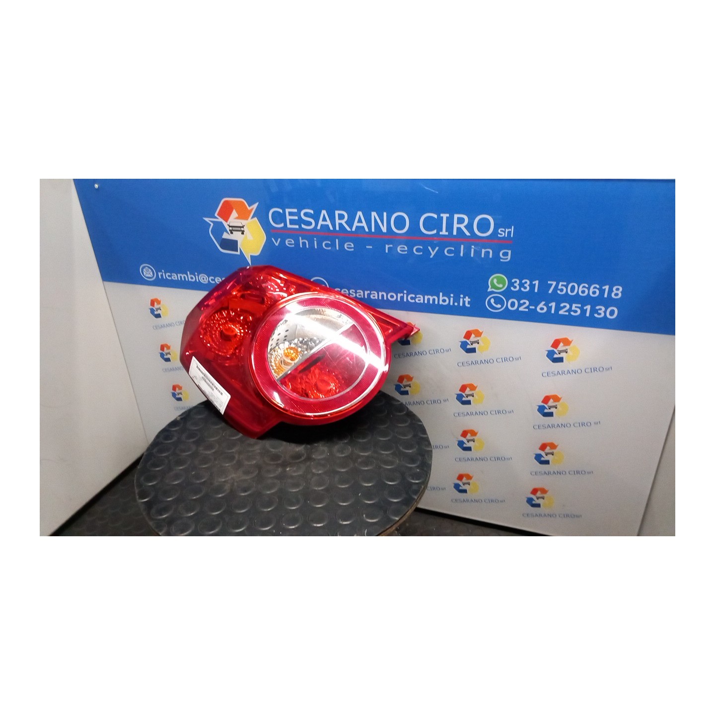 FANALE POST. SX. 100 CHEVROLET (DAEWOO) AVEO (T250) (06/08-11/12) B12D1 95952066