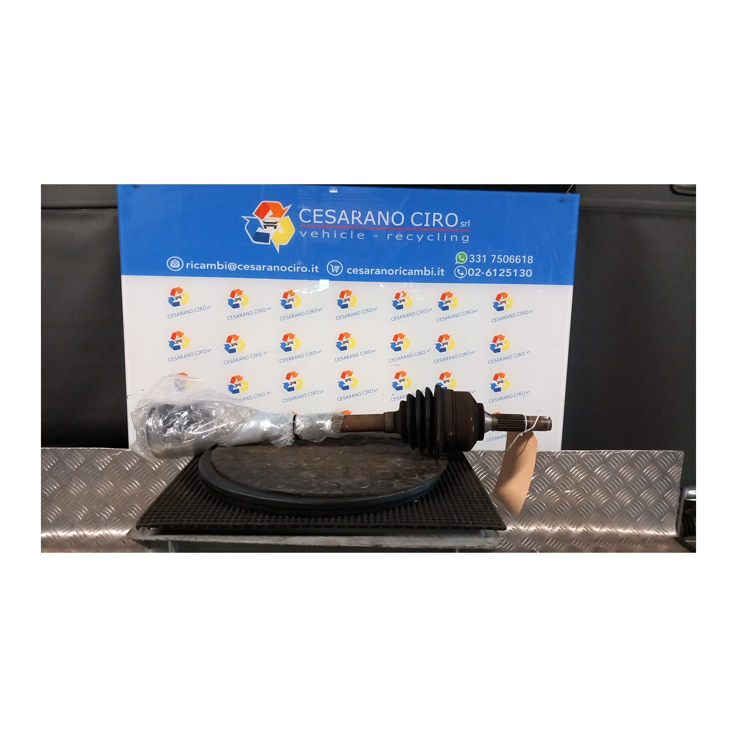 SEMIALBERO ANT. COMPL. SX. 111 CITROEN C3 PLURIEL (05/03-11/10) NFU 3272FR