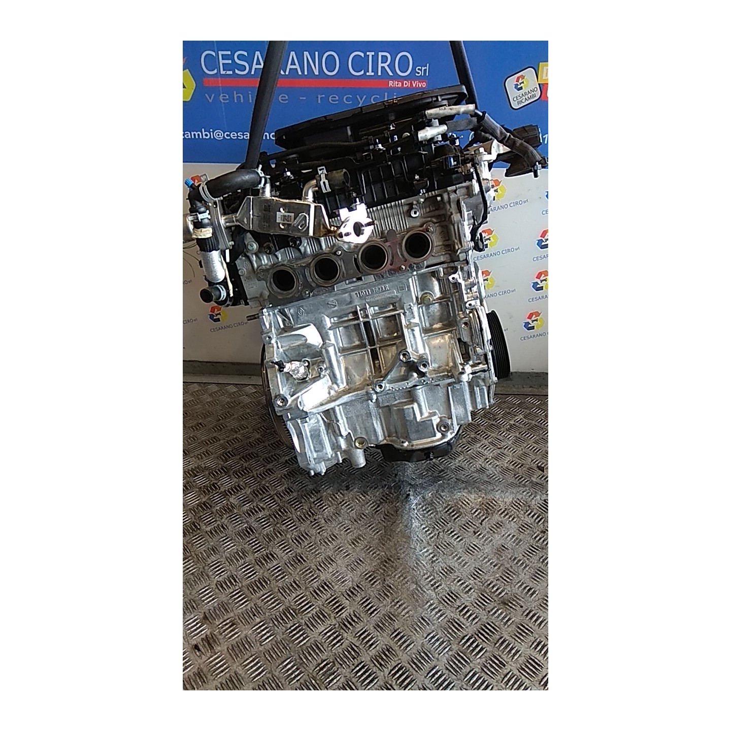 MOTORE SEMICOMPL. 041 RENAULT CAPTUR 2A SERIE (10/19-10/24) H4MC6 8201730059
