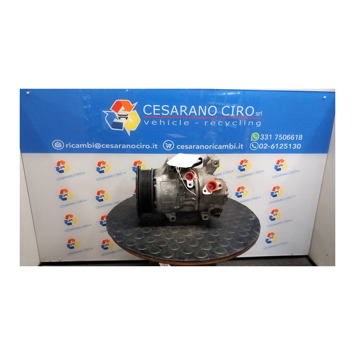 COMPRESSORE A/C 002 TOYOTA RAV 4 3A SERIE (01/06-10/10) 2ADFHV 8831042250