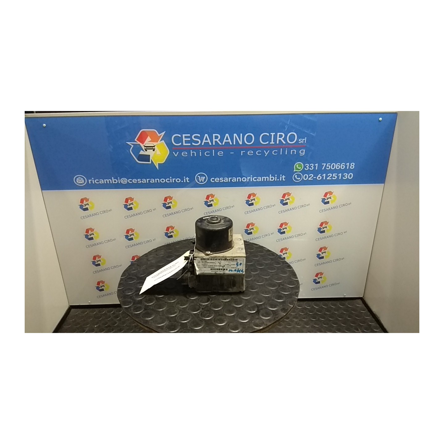 AGGREGATO ABS 081 RENAULT TWINGO 1A SERIE (08/98-09/07) D7FB7 NB4890019039001