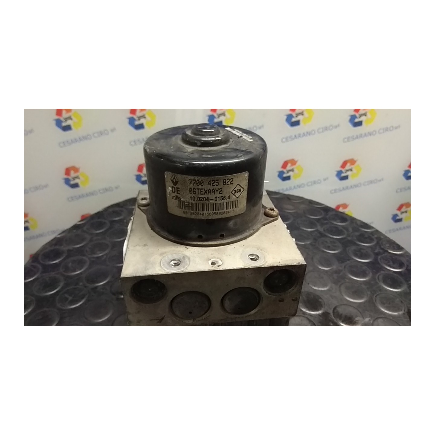 AGGREGATO ABS 081 RENAULT TWINGO 1A SERIE (08/98-09/07) D7FB7 NB4890019039001