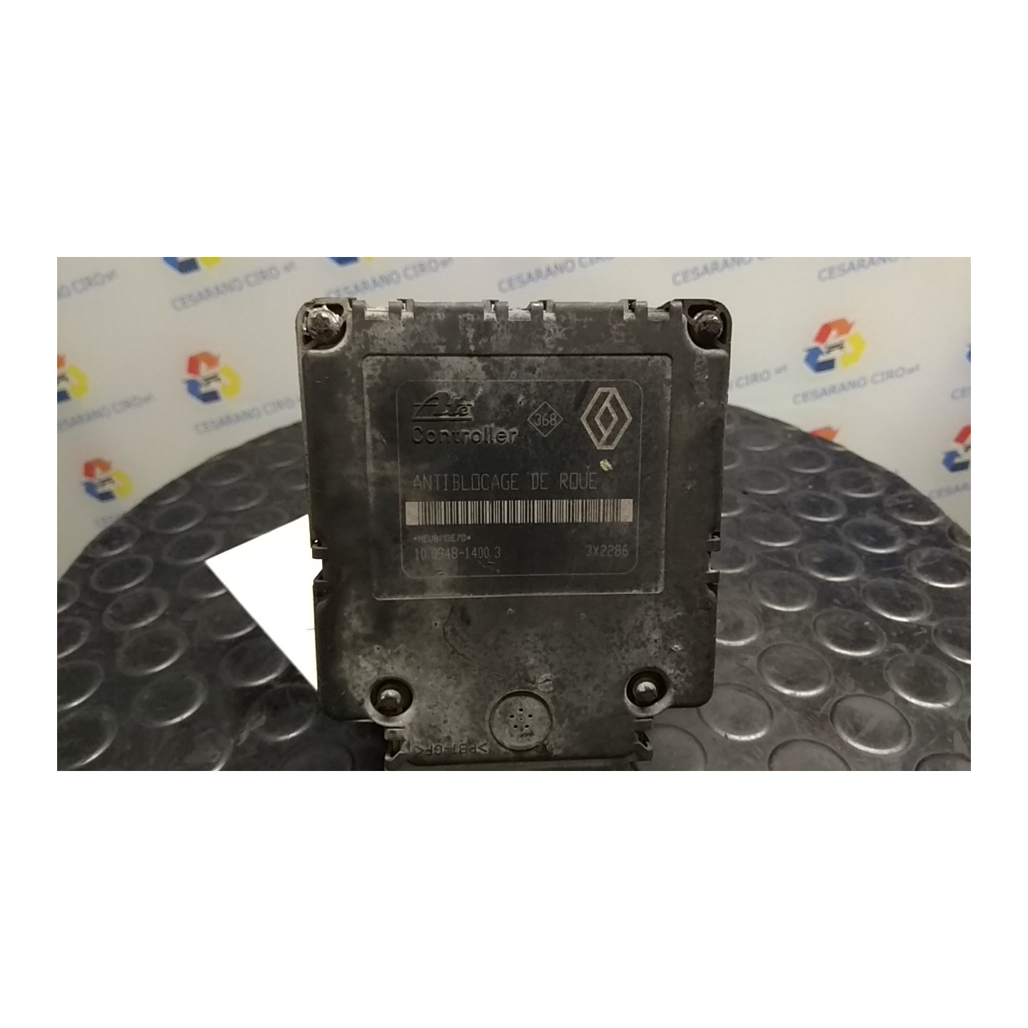 AGGREGATO ABS 081 RENAULT TWINGO 1A SERIE (08/98-09/07) D7FB7 NB4890019039001