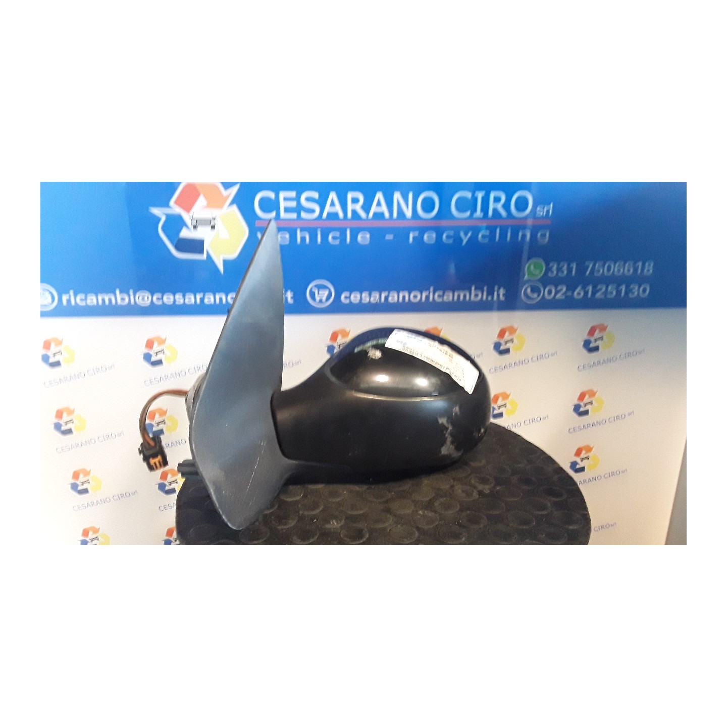 RETROVISORE EST. ELET/RISC/RIB.EL/SEN.TE SX. 144 PEUGEOT 206 (09/98-06/09) 8HX 8149VJ