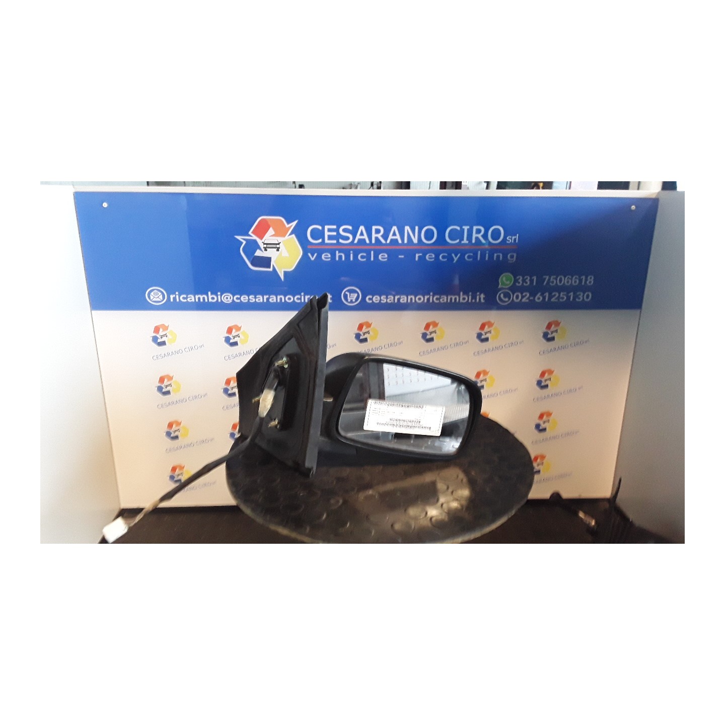 RETROVISORE EST. ELETTRICO DX. 244 TOYOTA YARIS (10/01-11/05)     (FRP) 1SZFE 879100D917