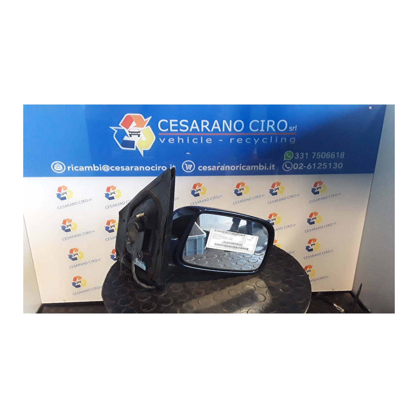 RETROVISORE EST. ELETTRICO DX. 245 TOYOTA YARIS (10/01-11/05)     (FRP) 1SZFE 879100D917