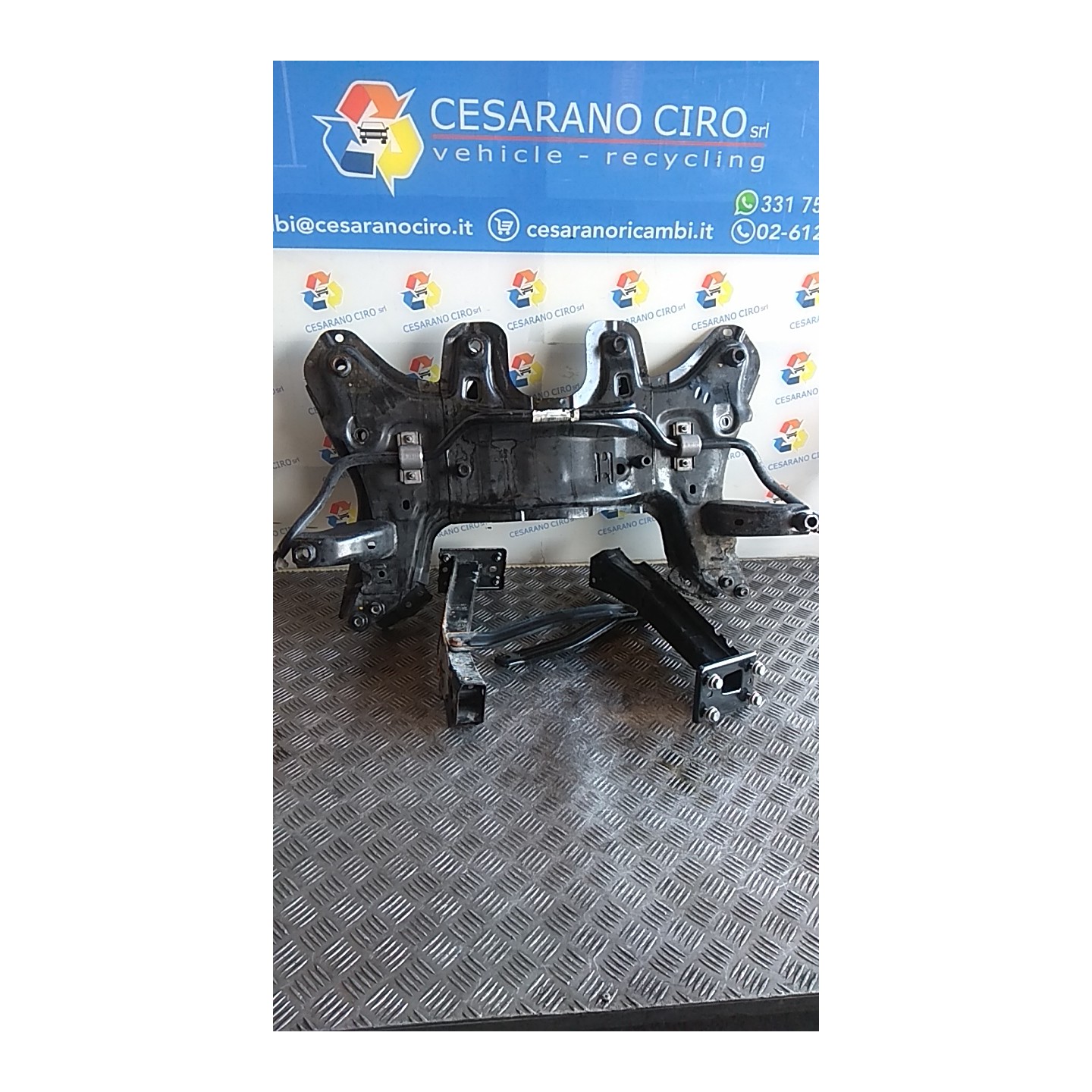 TELAIO AUSILIARIO ANT. 003 FIAT PANDA (33) (12/11-04/17) 312A2000 52086571