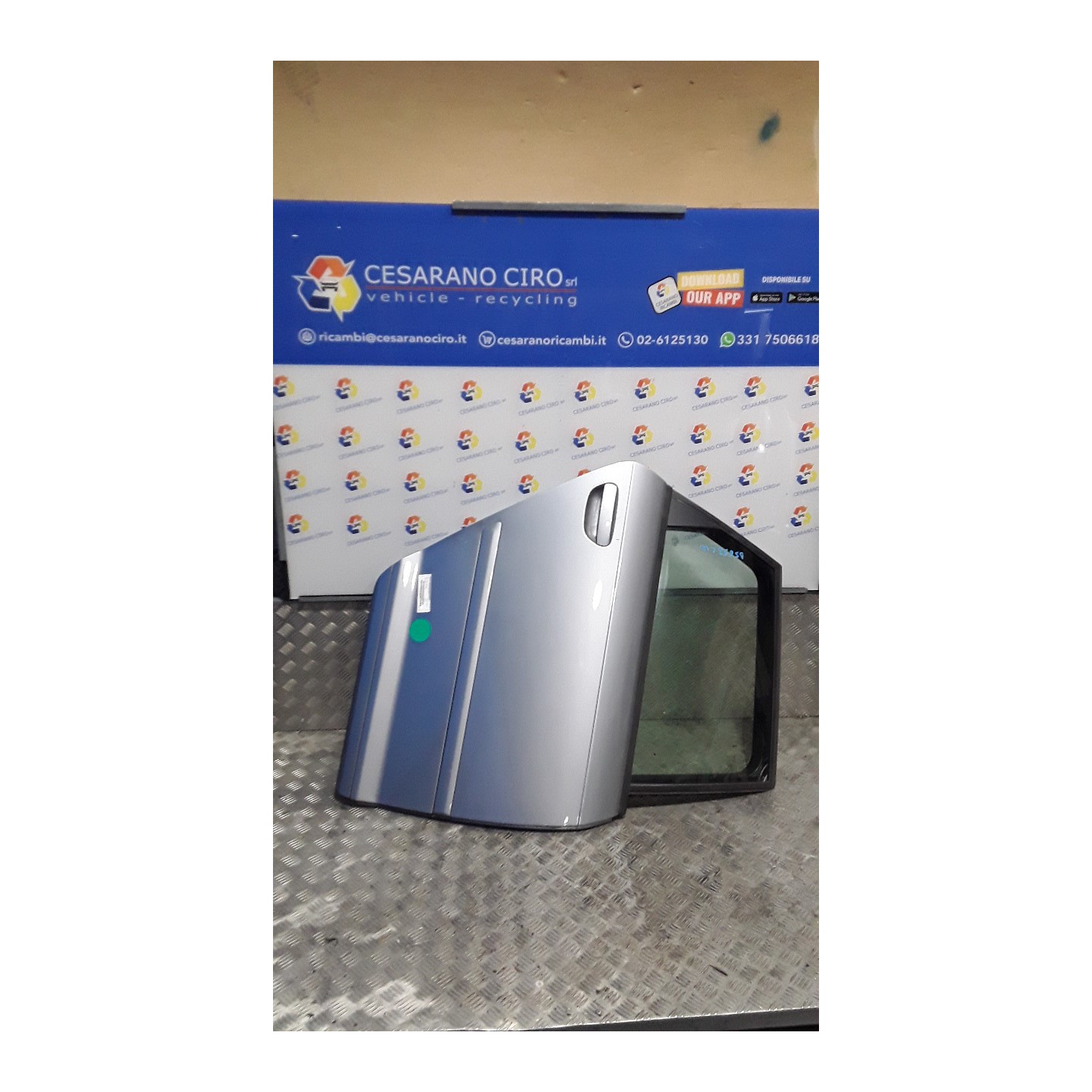 PORTA POST. DX. 002 AUDI A3 (8P) (04/03-06/10) BLS 8P4833052A