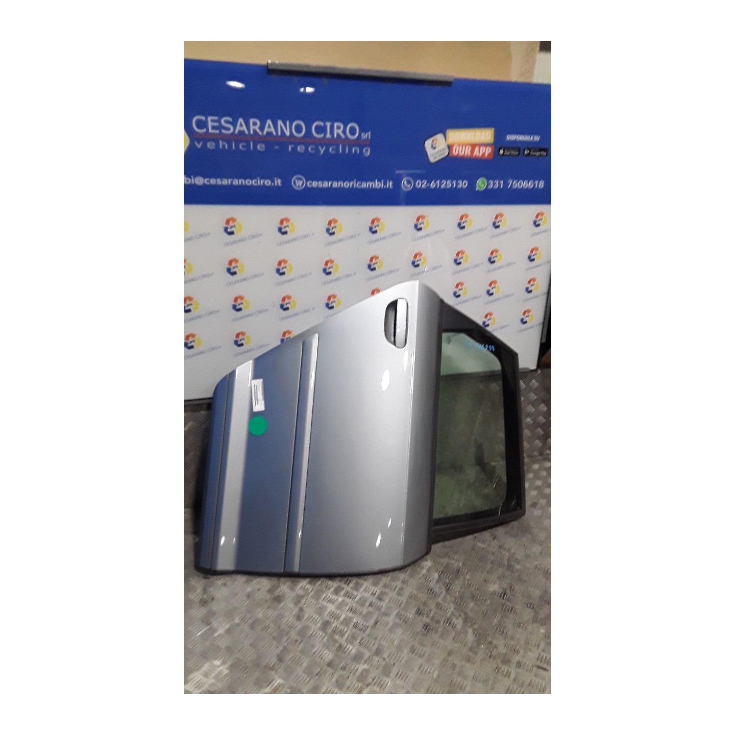 PORTA POST. DX. 002 AUDI A3 (8P) (04/03-06/10) BLS 8P4833052A