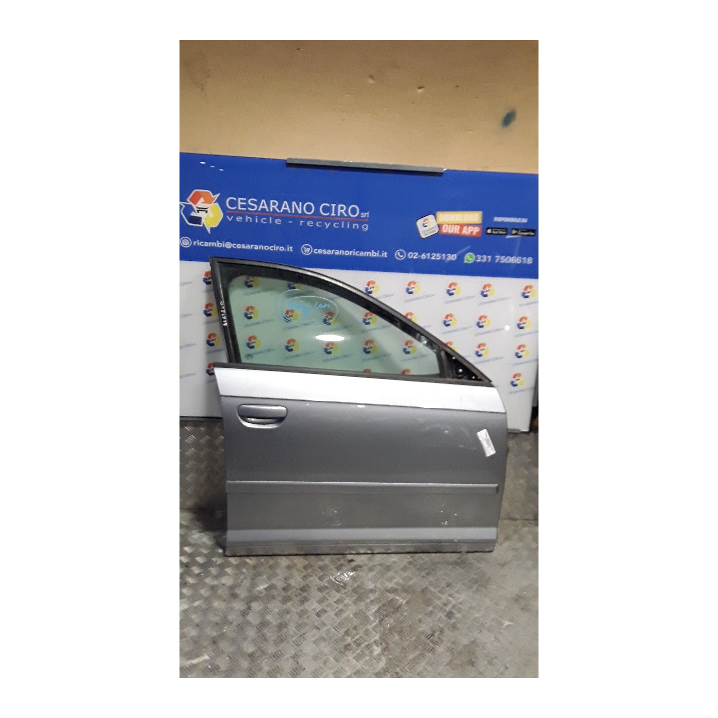 PORTA ANT. DX. 004 AUDI A3 (8P) (04/03-06/10) BLS 8P4831052A