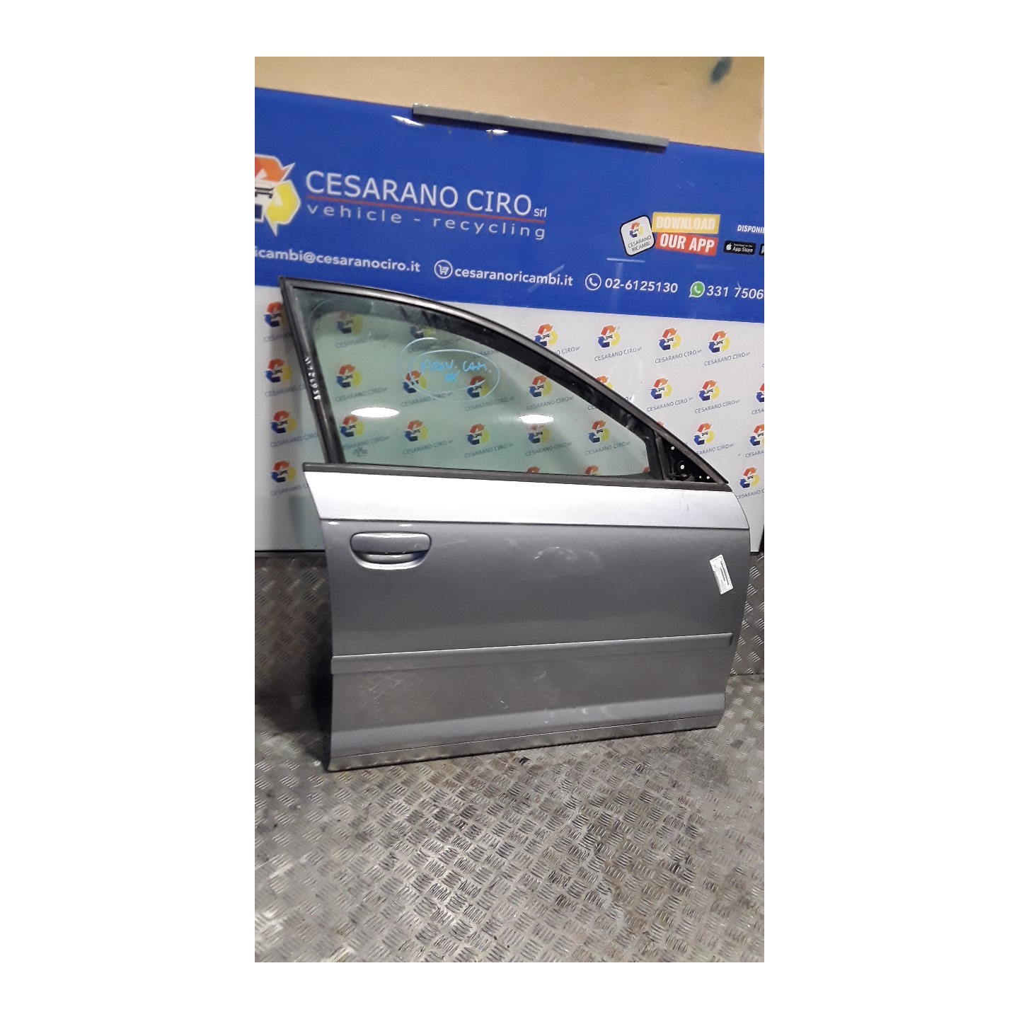 PORTA ANT. DX. 004 AUDI A3 (8P) (04/03-06/10) BLS 8P4831052A