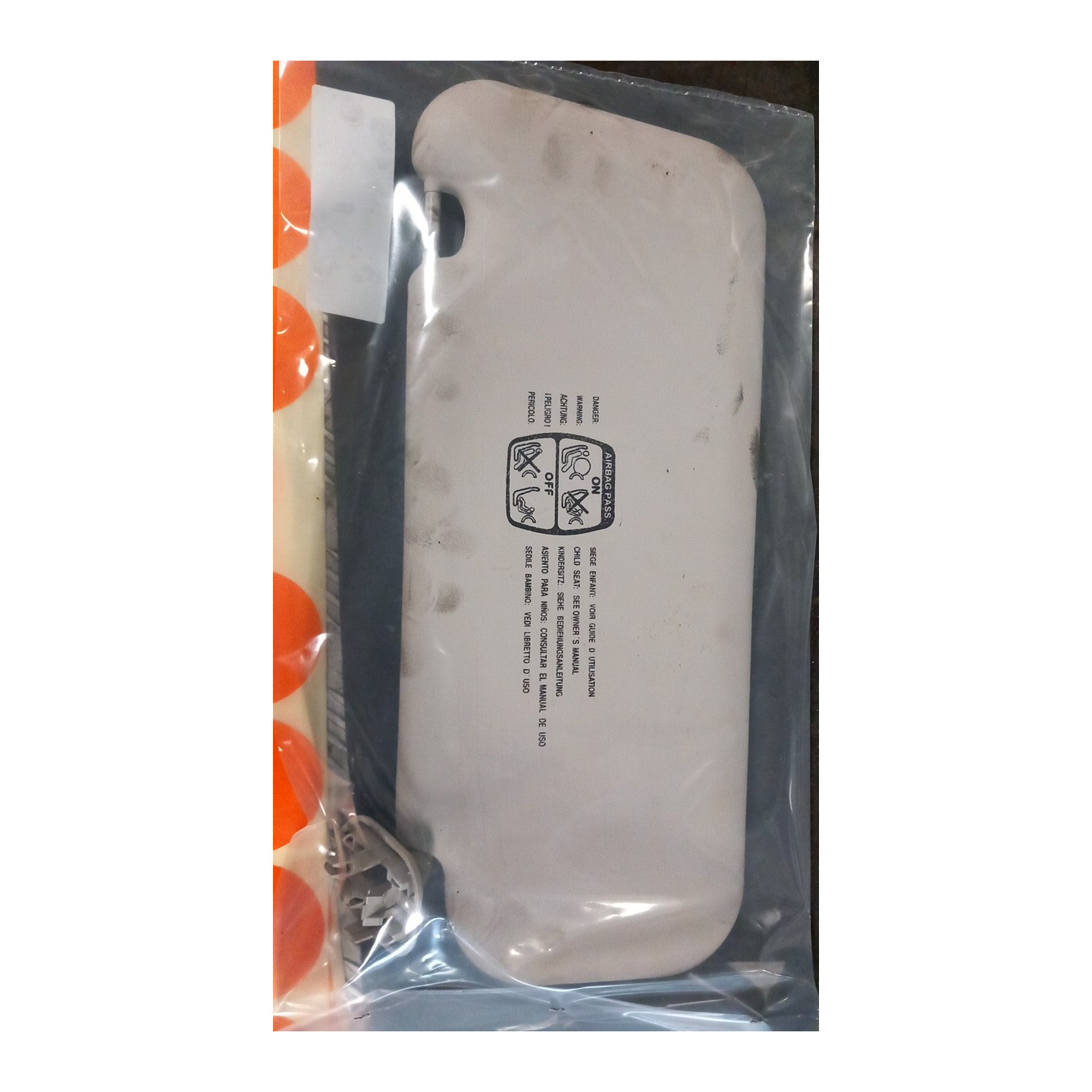ALETTA PARASOLE PARABREZZA GRIGIO DAM.08760 DX. 009 CITROEN XSARA PICASSO (12/99-01/10) NFV 8143CH