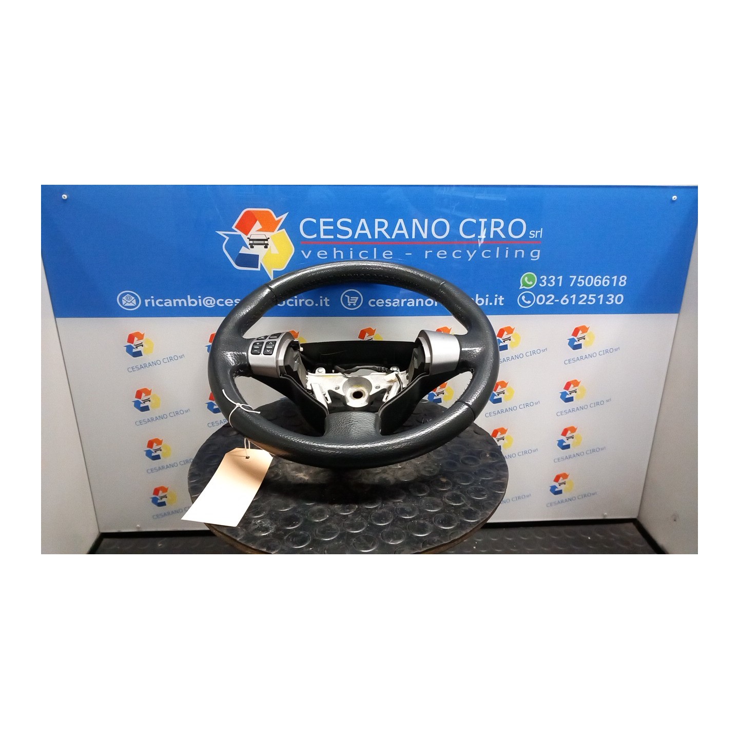 VOLANTE C/COMANDI RADIO 075 FIAT SEDICI (3B) (02/06-11/11) D19AA 71750787