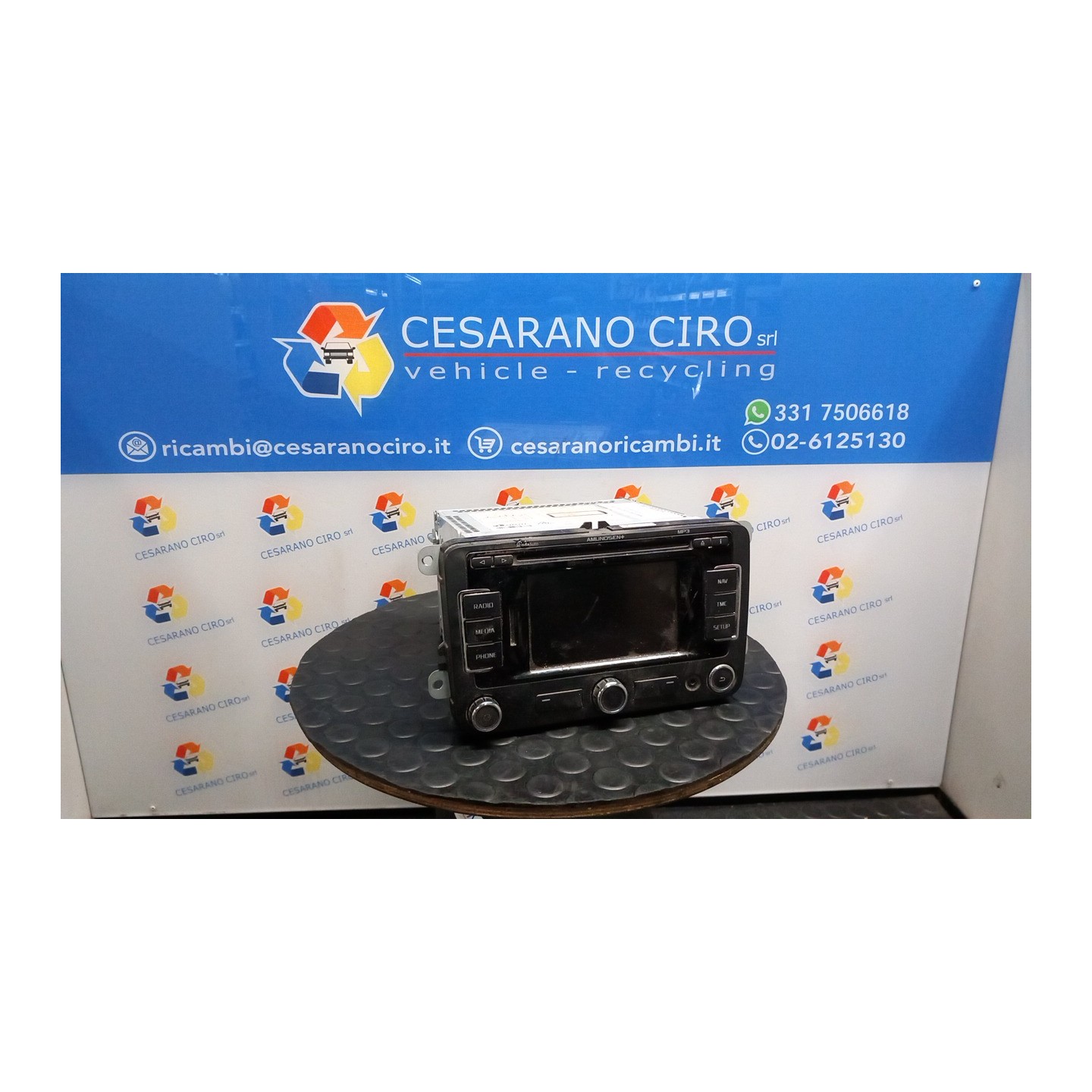 AUTORADIO 097 SKODA OCTAVIA (1Z) (10/08-) CAYC 1Z0035156F