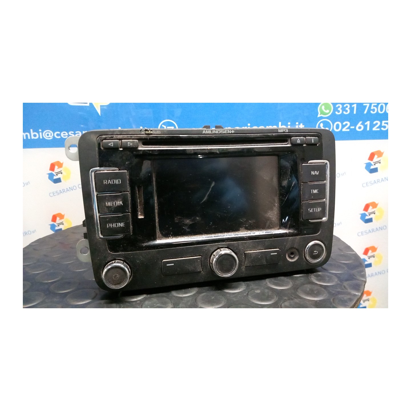 AUTORADIO 097 SKODA OCTAVIA (1Z) (10/08-) CAYC 1Z0035156F