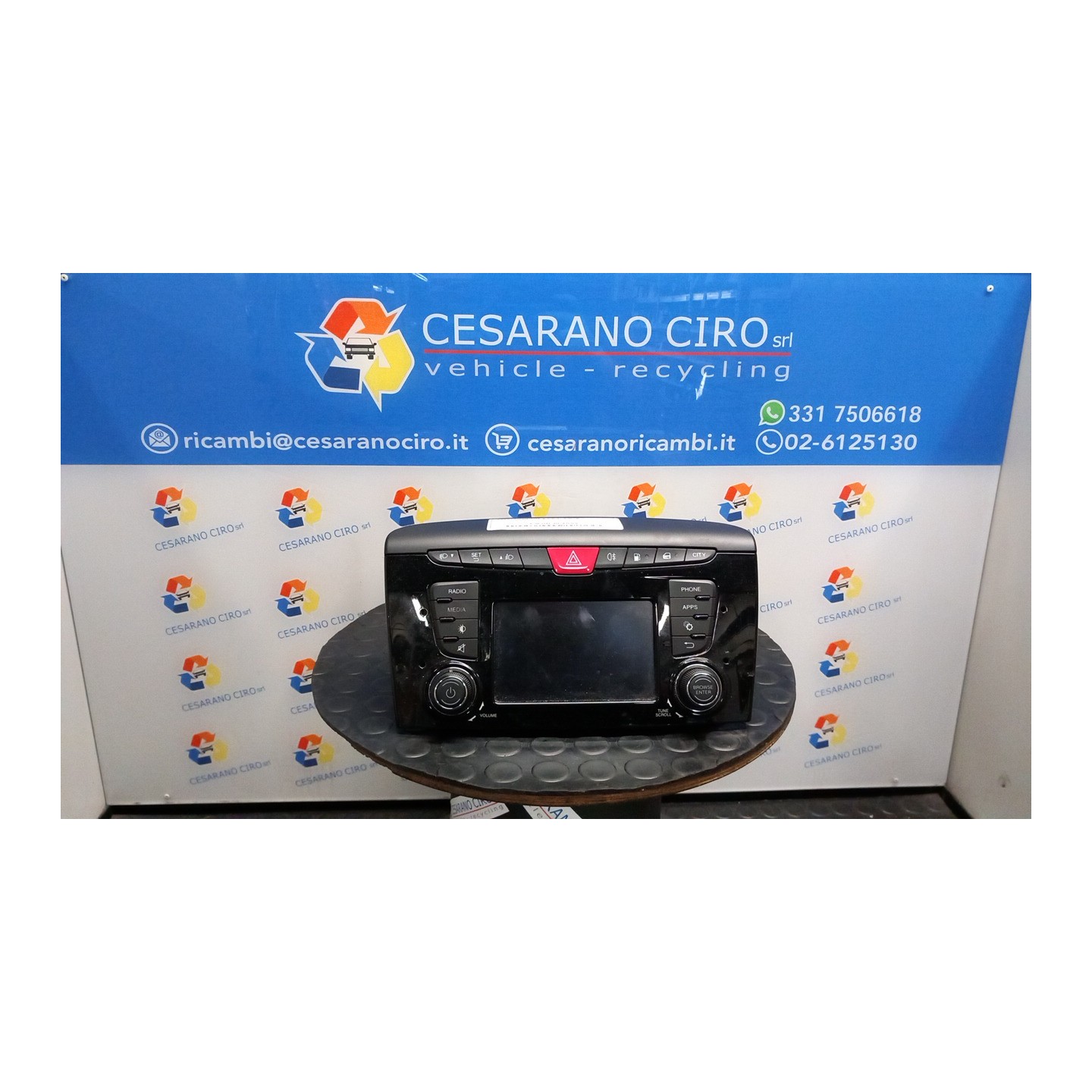 AUTORADIO P/AUTORADIO/START&STOP 113 LANCIA YPSILON (TK) (04/11-06/16) 312A2000 735576744