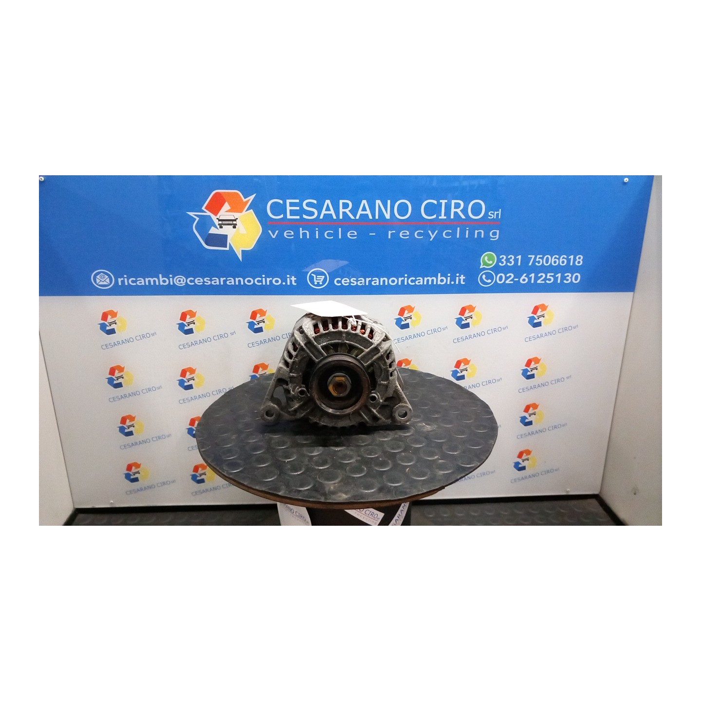 ALTERNATORE VALEO 120AMP ROTAZ. 185 AUDI A6 (4B) (05/01-01/05) BFC 059903015GX