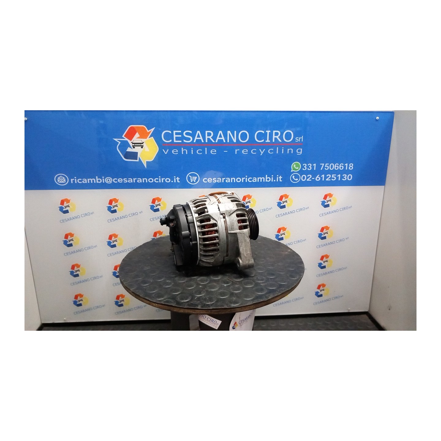 ALTERNATORE VALEO 120AMP ROTAZ. 185 AUDI A6 (4B) (05/01-01/05) BFC 059903015GX