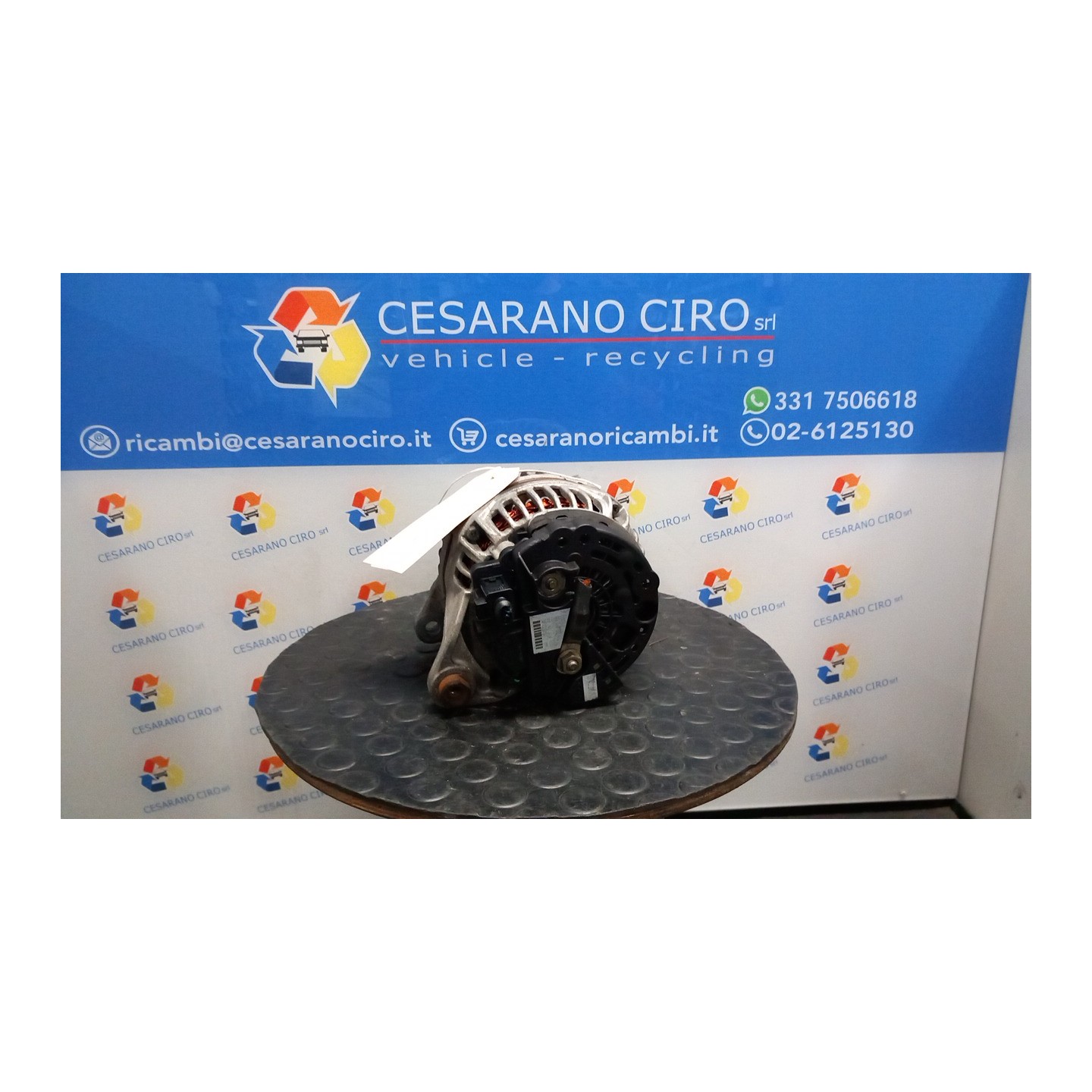 ALTERNATORE VALEO 120AMP ROTAZ. 185 AUDI A6 (4B) (05/01-01/05) BFC 059903015GX