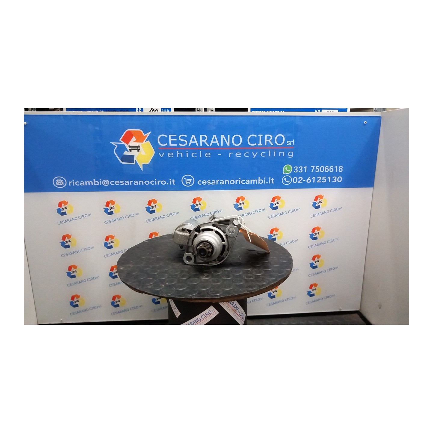 MOTORINO AVVIAMENTO 1.1KW VALEO ROTAZ. 003 SEAT LEON (1P) (06/05-02/13) CAX 02Z911024PX