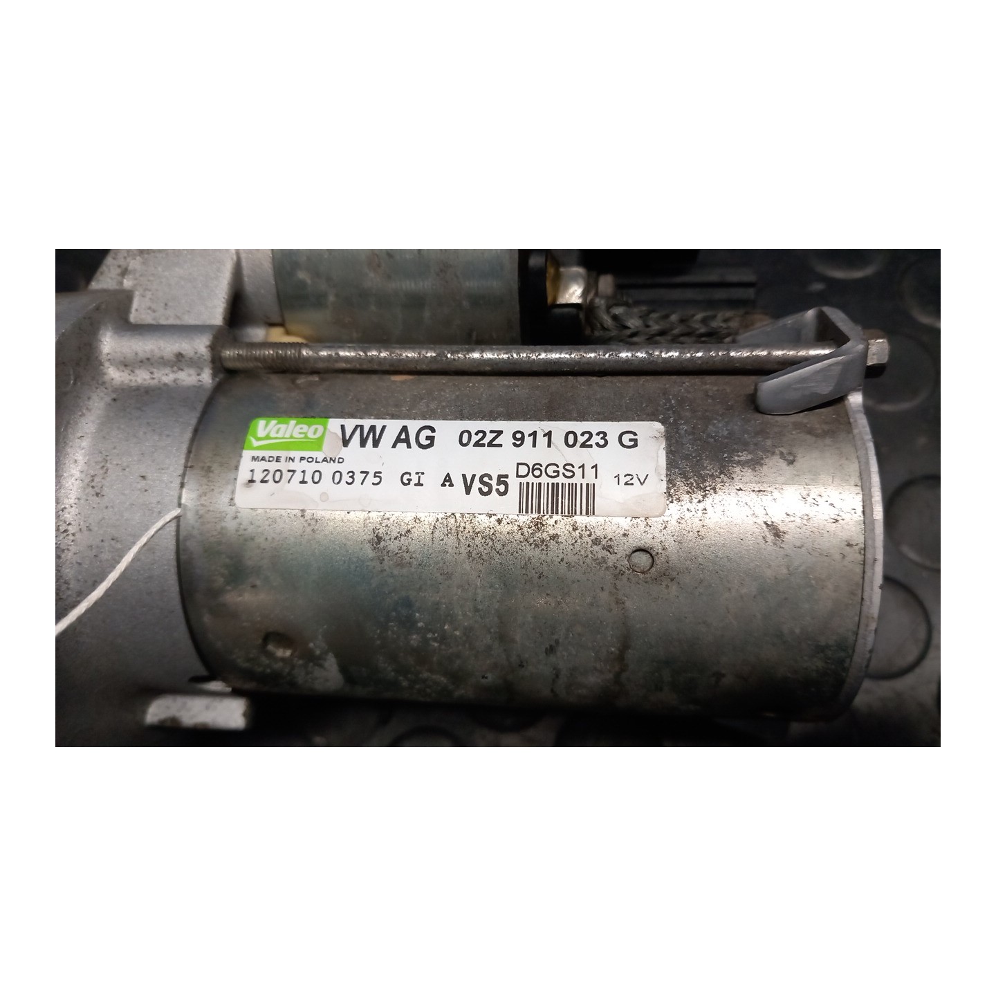MOTORINO AVVIAMENTO 1.1KW VALEO ROTAZ. 003 SEAT LEON (1P) (06/05-02/13) CAX 02Z911024PX