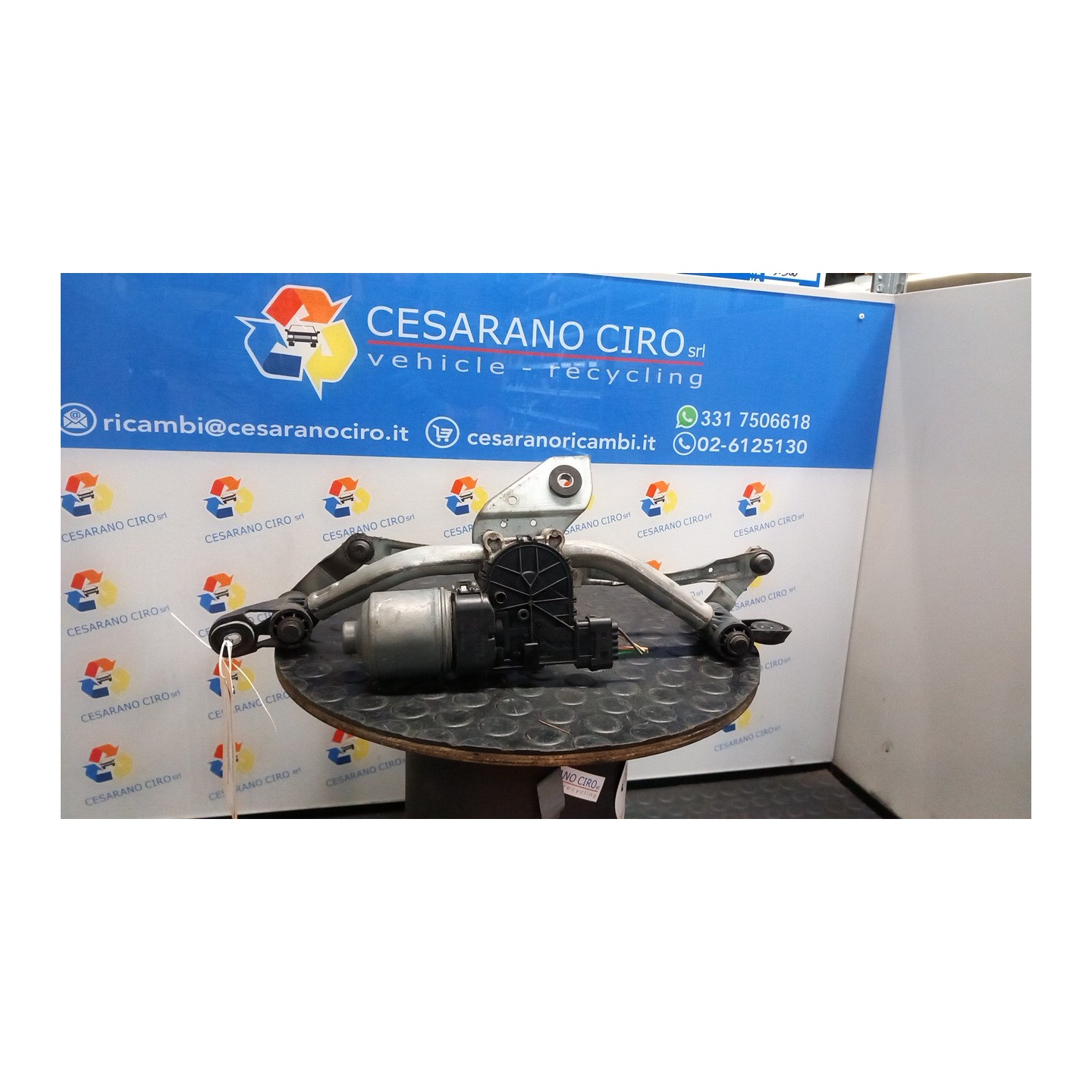 MECCANISMO TERGIPARABREZZA 017 RENAULT TWINGO 2A SERIE (06/07-02/12) D7FA8 8200364766