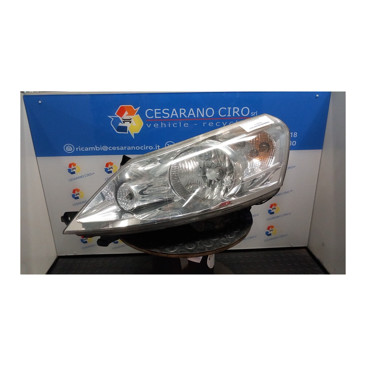 PROIETTORE SX. 021 PEUGEOT EXPERT FURGONE 3A SERIE (12/06 9HU 6208L0