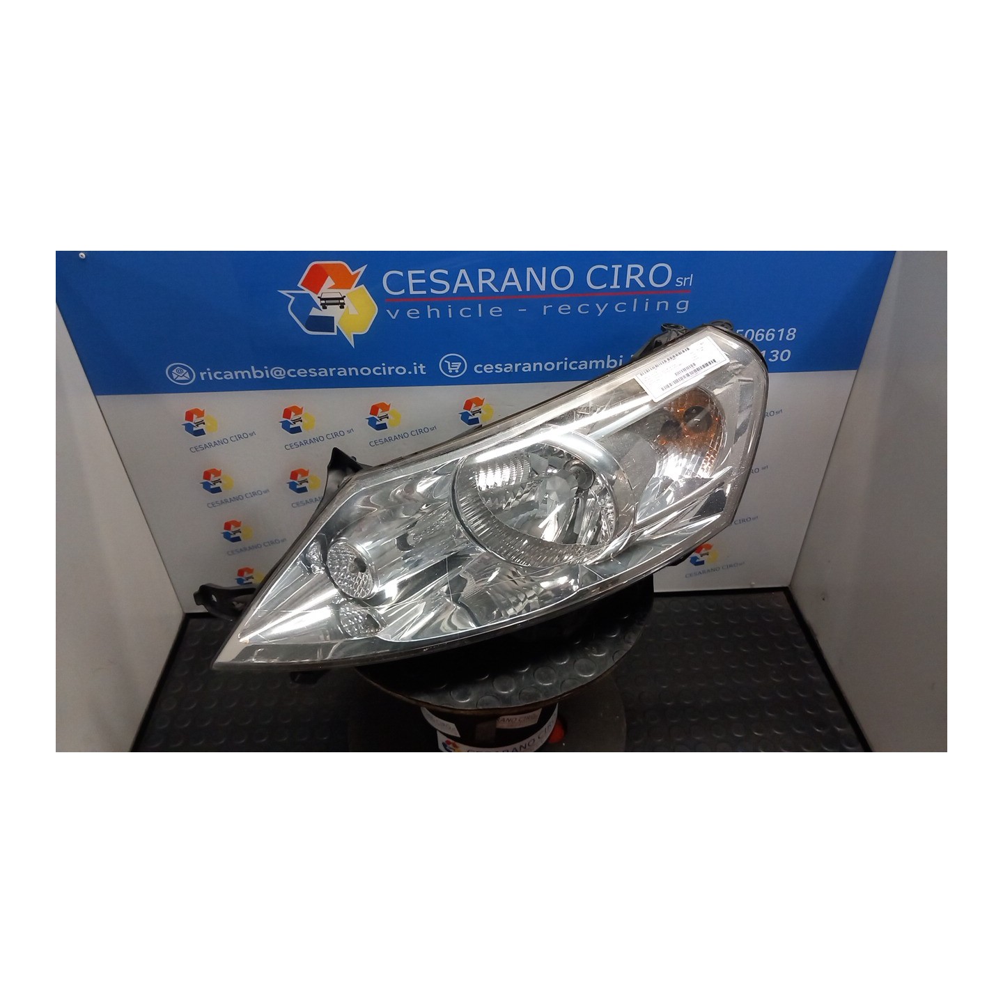 PROIETTORE SX. 021 PEUGEOT EXPERT FURGONE 3A SERIE (12/06 9HU 6208L0