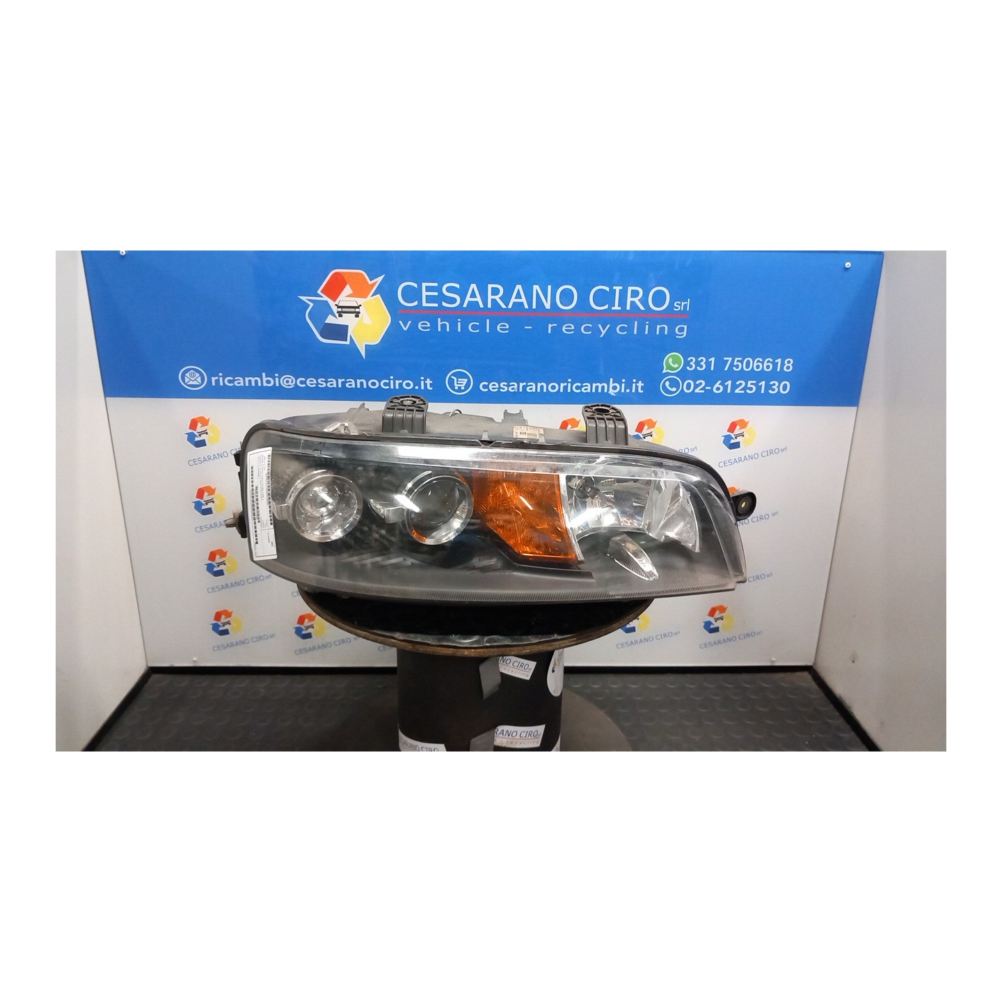 PROIETTORE DX. 027 FIAT PUNTO (1N/1P) (07/99-12/05) 188A5000 51712392