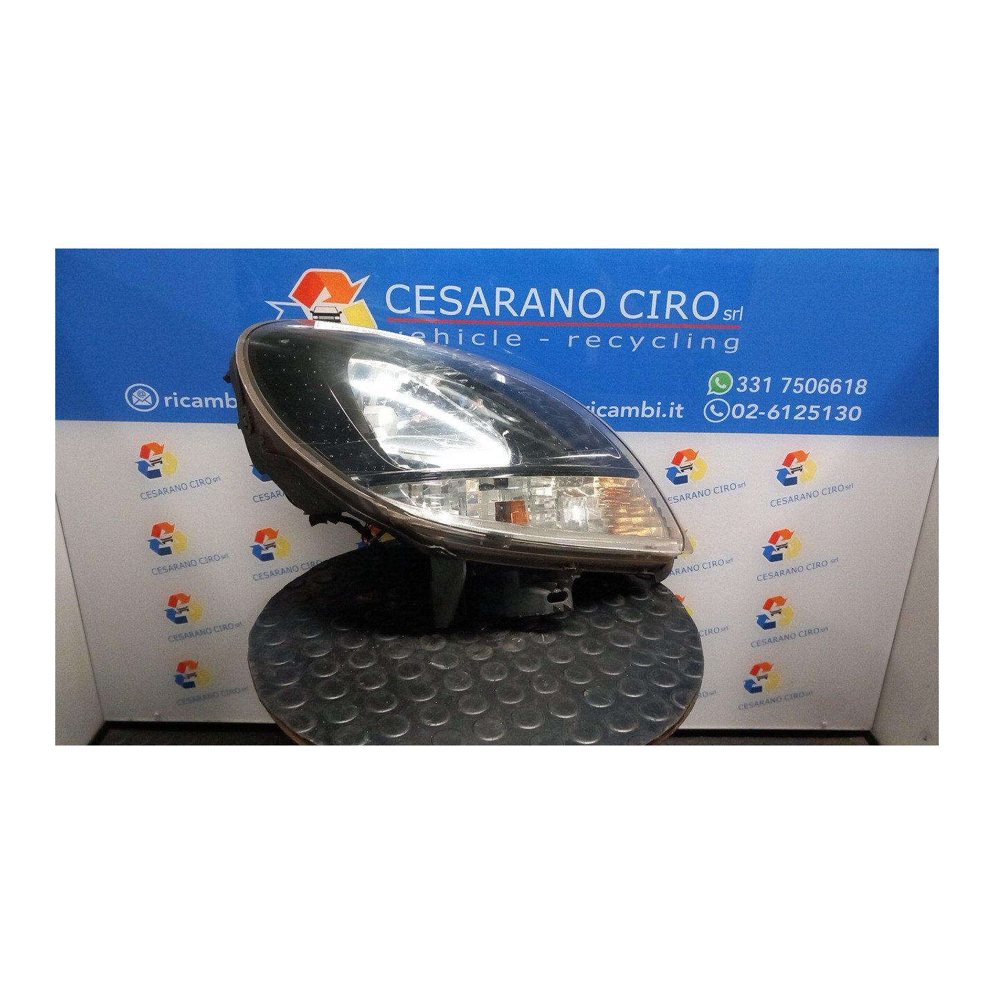 PROIETTORE DX. 008 RENAULT KANGOO (04/03-03/09) K9KW7 260107401R