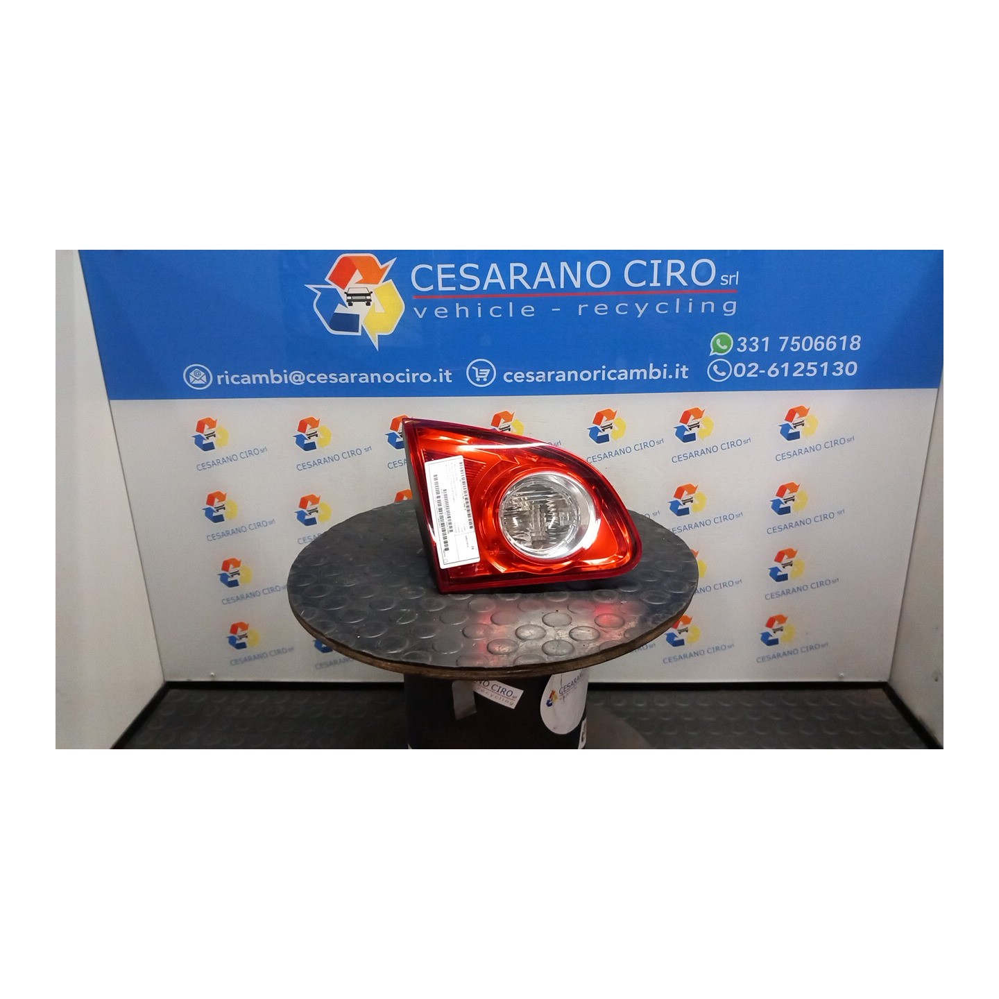 FANALE POST. PARTE INT. SX. 014 NISSAN QASHQAI (J10E/JJ10E) (02/07-12 HR16 26555JD800