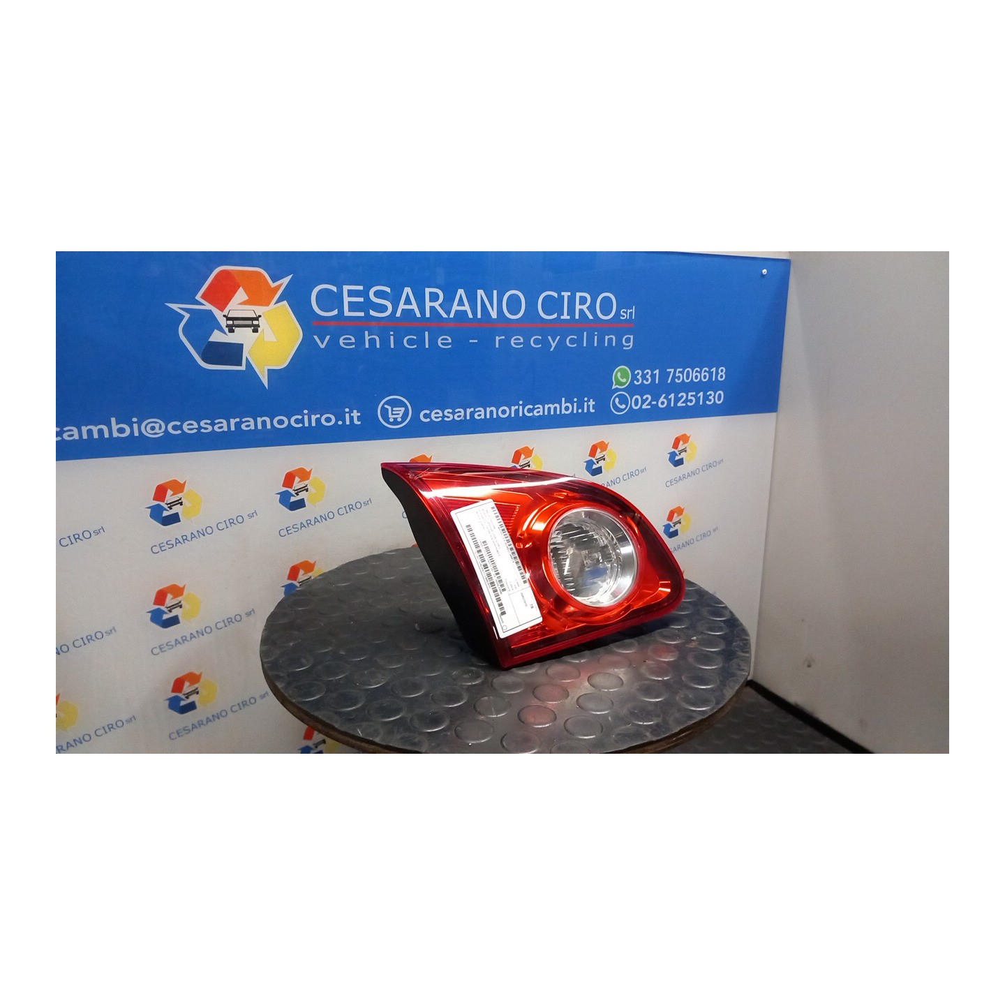 FANALE POST. PARTE INT. SX. 014 NISSAN QASHQAI (J10E/JJ10E) (02/07-12 HR16 26555JD800