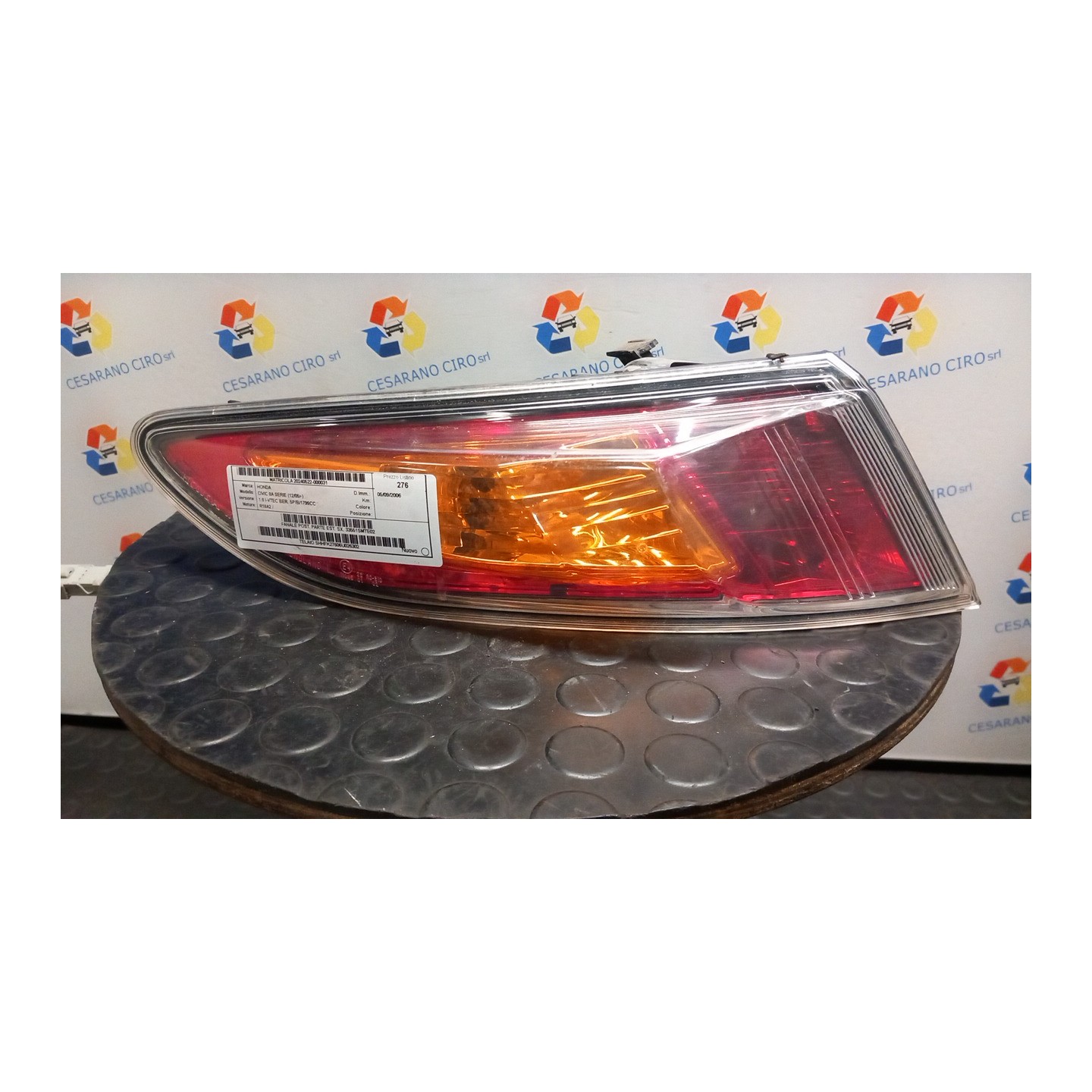 FANALE POST. PARTE EST. SX. 031 HONDA CIVIC 8A SERIE (12/05-) R18A2 33551SMTE02