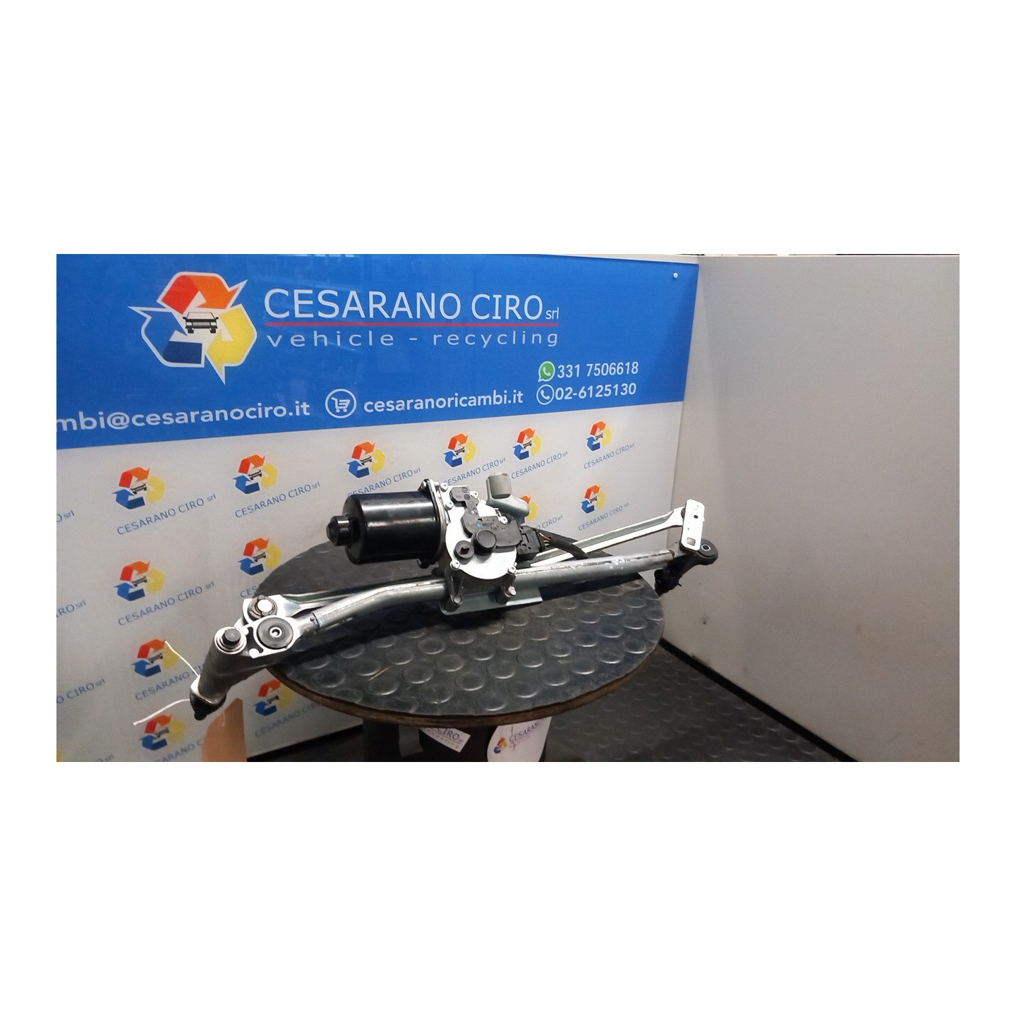 MECCANISMO TERGIPARABREZZA 047 BMW SERIE 1 (E81/E87) (03/07-12/12 N47D20A 61617192963