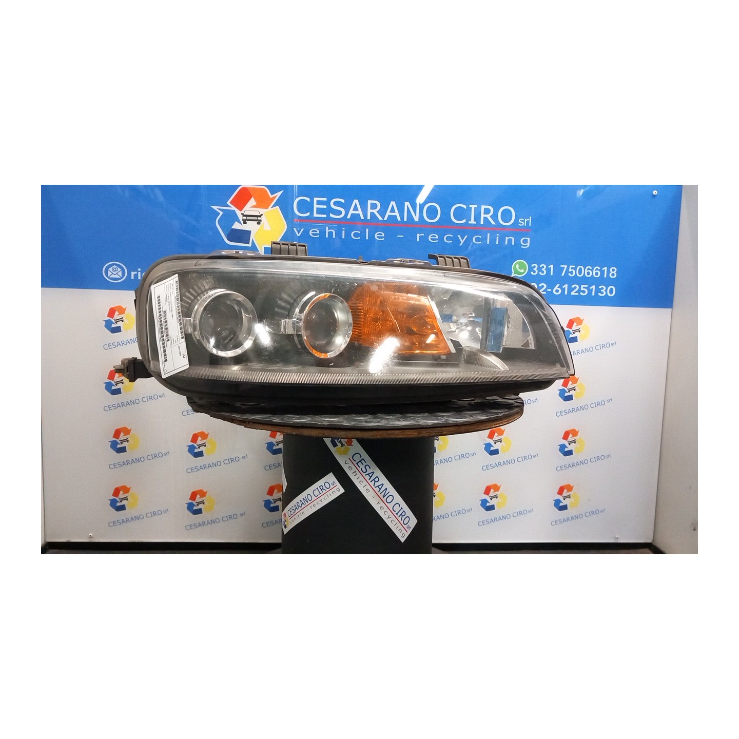 PROIETTORE C/FENDINEBBIA DX. 133 FIAT PUNTO (1N/1P) (07/99-12/05) 188A4000 51712393