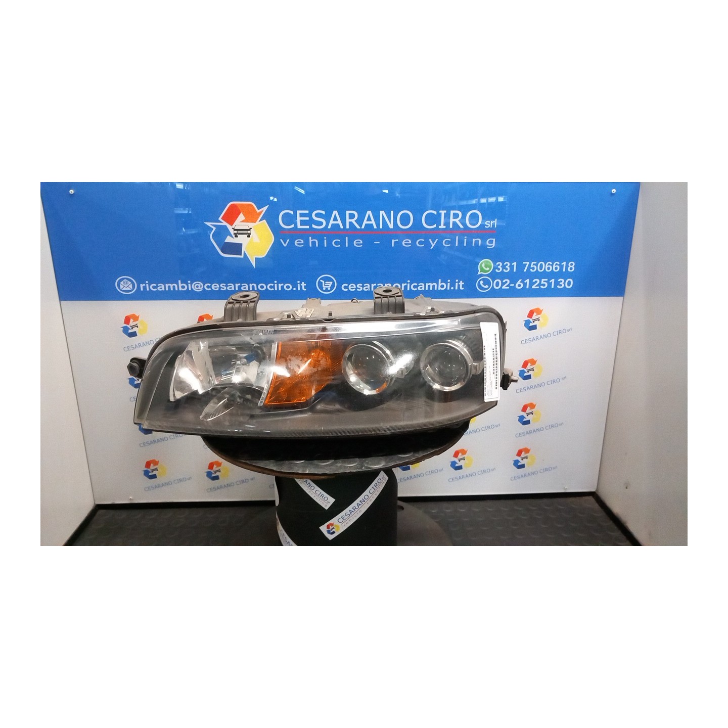 PROIETTORE C/FENDINEBBIA SX. 134 FIAT PUNTO (1N/1P) (07/99-12/05) 188A4000 51712397