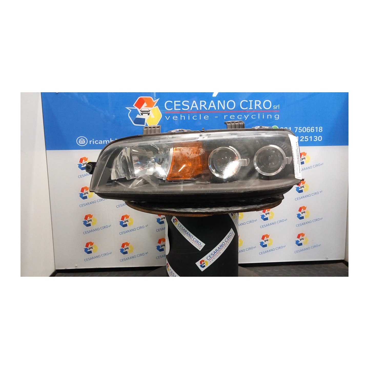 PROIETTORE C/FENDINEBBIA SX. 134 FIAT PUNTO (1N/1P) (07/99-12/05) 188A4000 51712397
