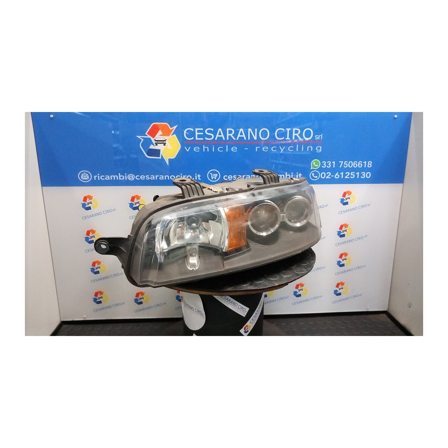 PROIETTORE C/FENDINEBBIA SX. 134 FIAT PUNTO (1N/1P) (07/99-12/05) 188A4000 51712397