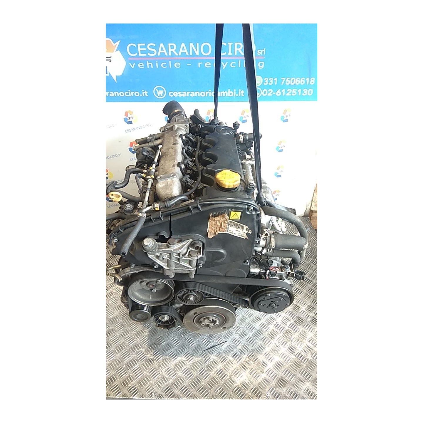 MOTORE COMPL. 140 ALFA ROMEO 147 (W8) (08/00-01/06) 937A2000 71738904