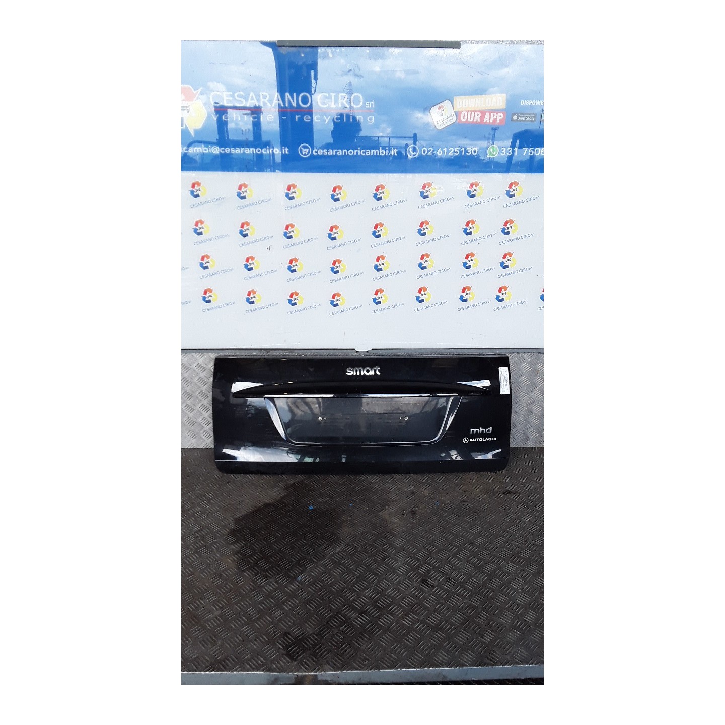 PORTELLO POST. 029 SMART FORTWO (A/C451) (01/07-12/11) 3B21 A4517420310