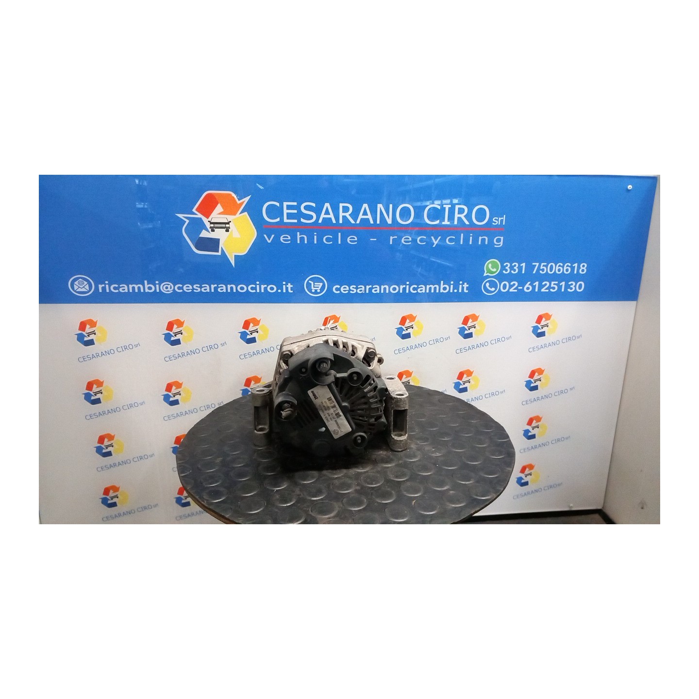 ALTERNATORE 90A C/A/C 035 FIAT PANDA (2Q) (09/03-12/10) 188A8000 51784845