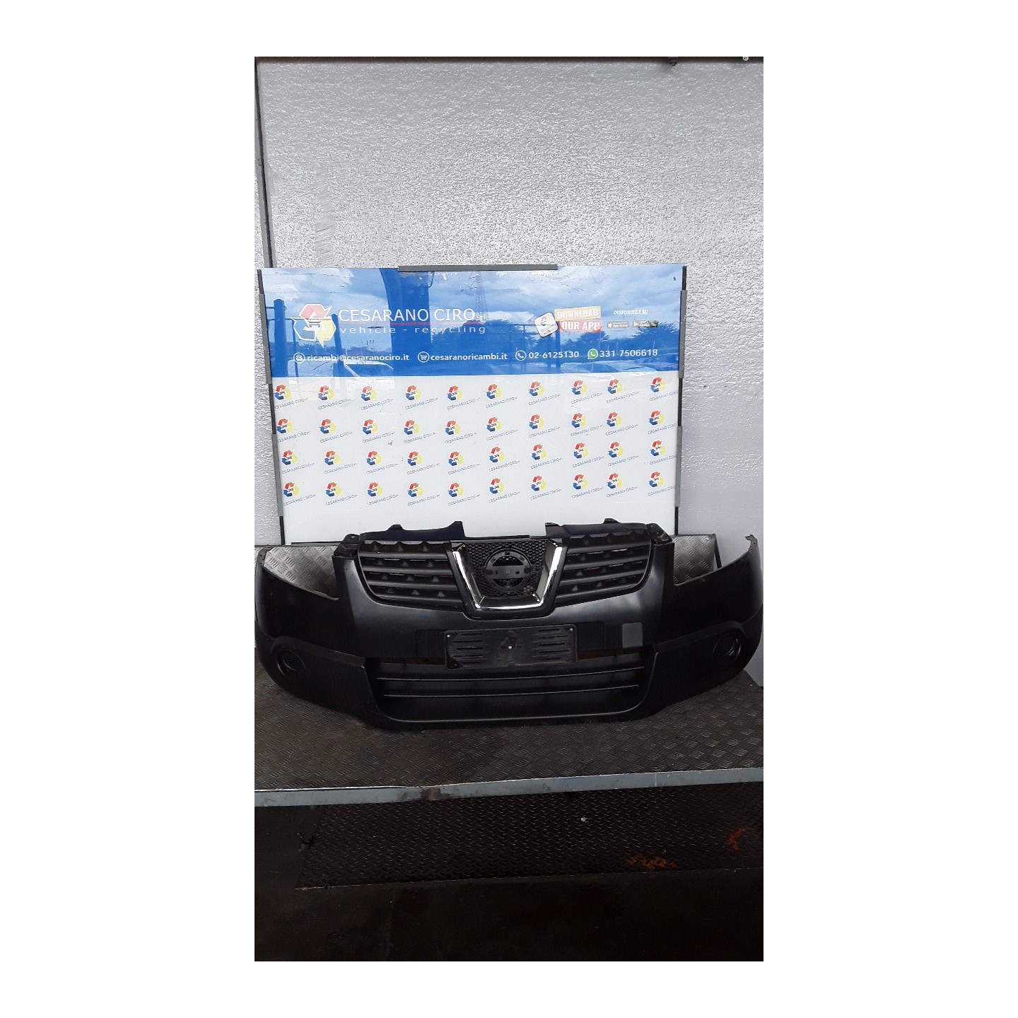 PARAURTI ANT. 052 NISSAN QASHQAI (J10E/JJ10E) (02/07-12 HR16 62022JD20H